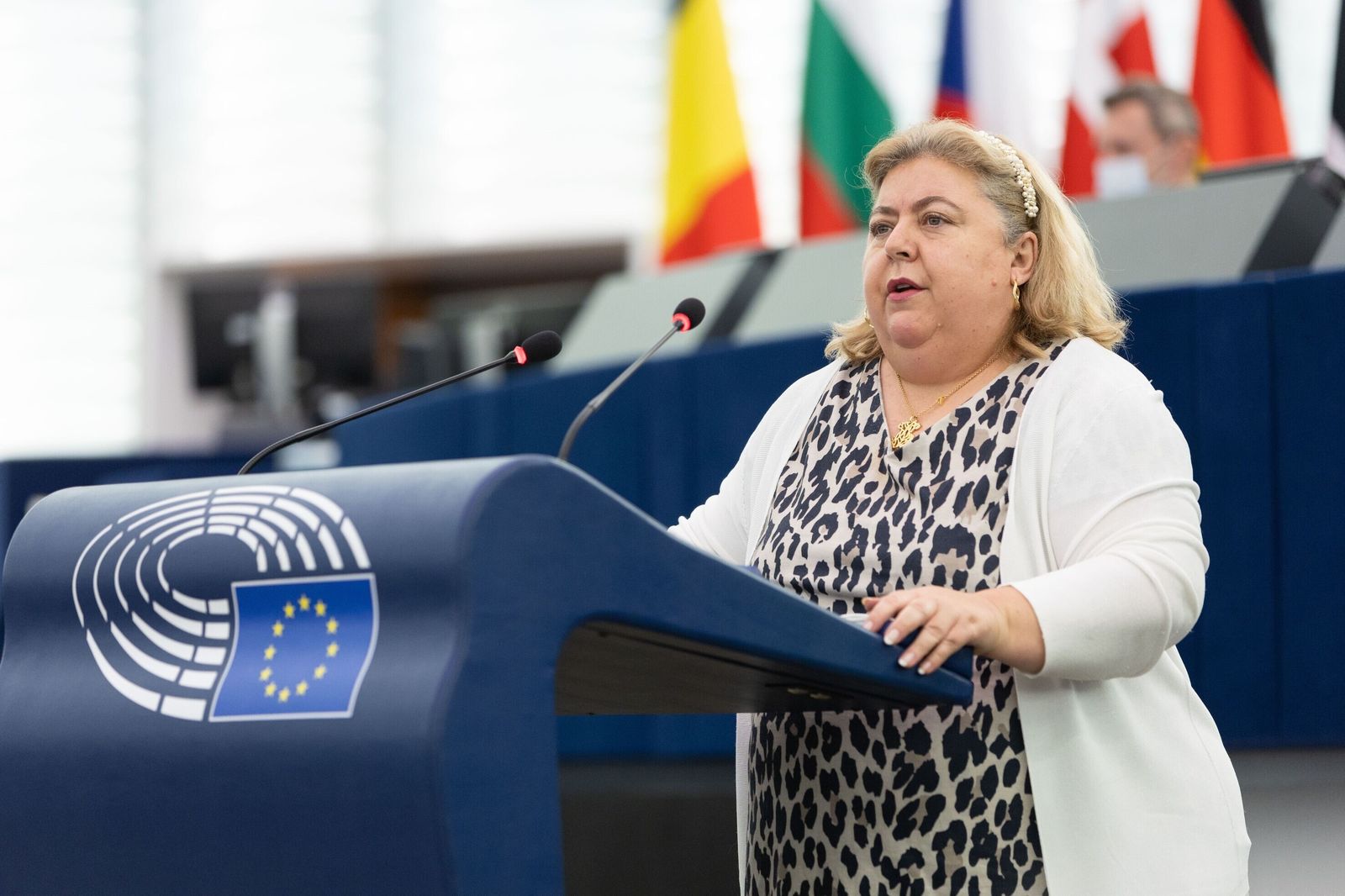 La eurodiputada granadina Clara Aguilera