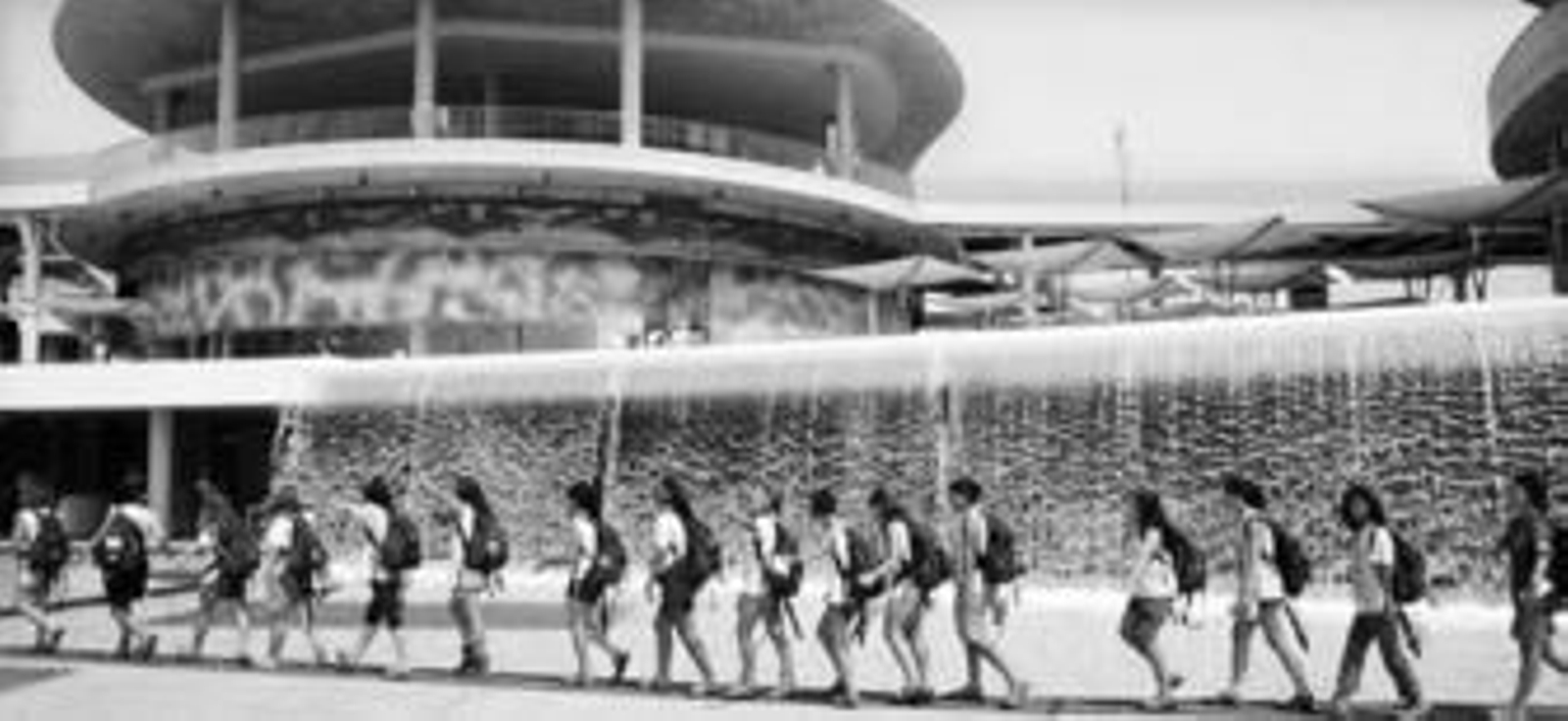 Los 330 ruteros de 56 países distintos visitaron la Expo del Agua, en Zaragoza.