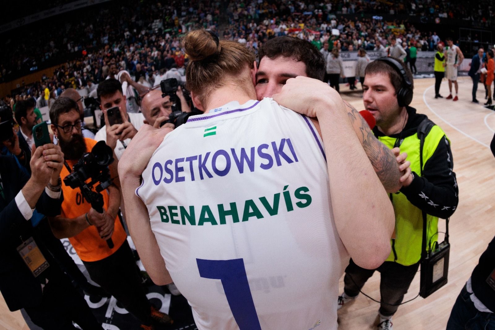 La celebración del Unicaja como campeón de la Copa del Rey, en imágenes
