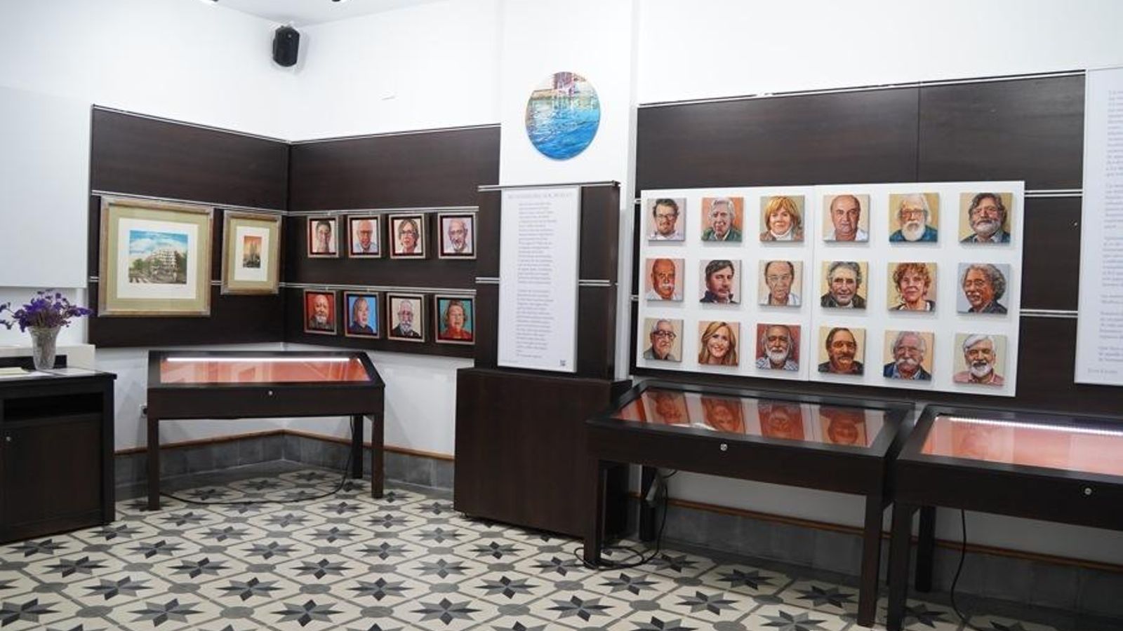 Retratos en la casa-museo Zenobia-Juan Ramón.