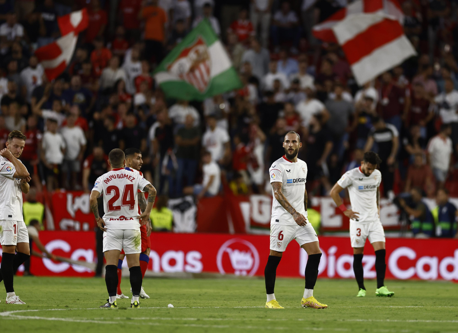 Las imágenes del Sevilla fc-Atlético de Madrid