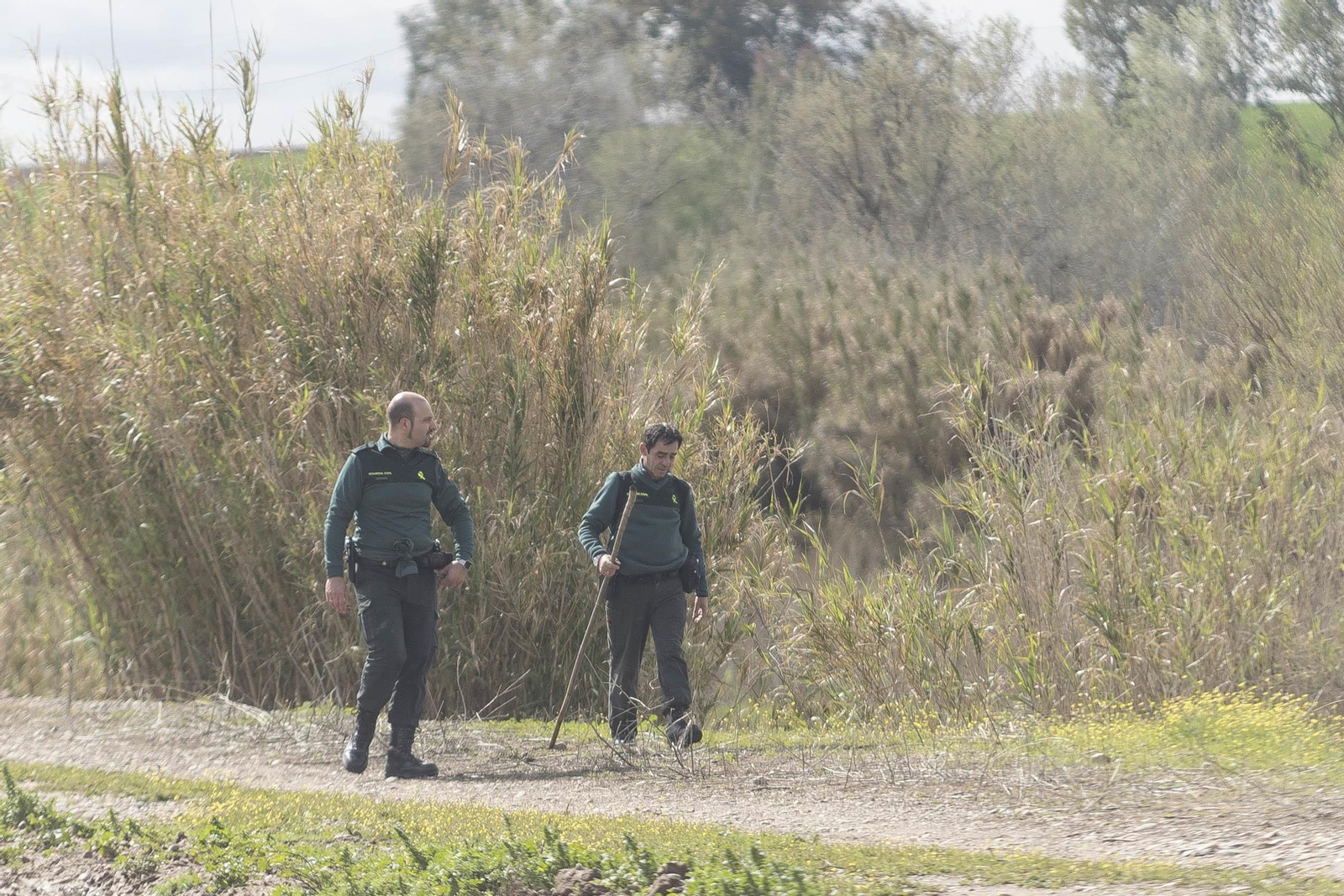 La búsqueda del guardia civil en Guillena