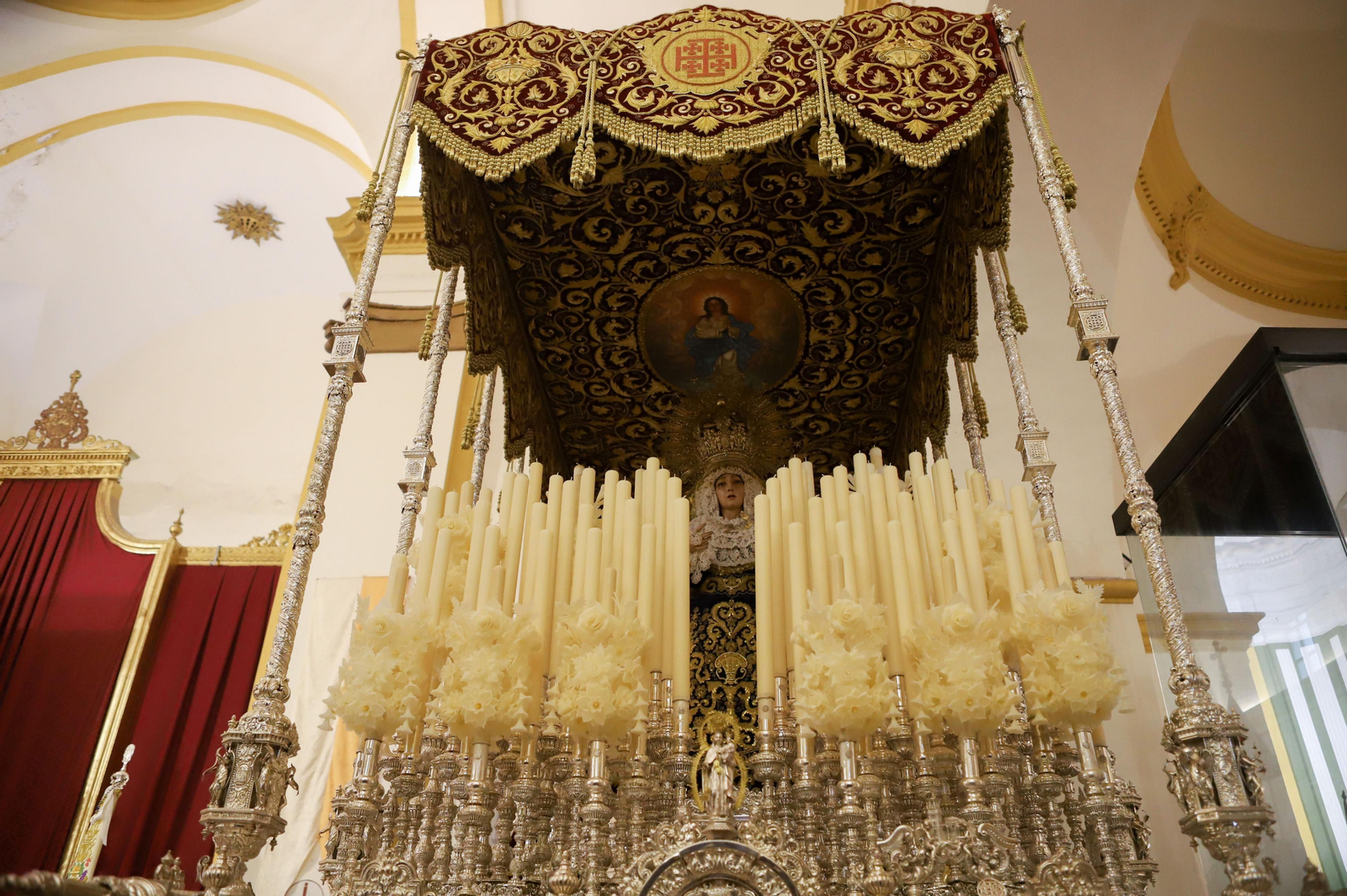 Fotos de los preparativos de la Semana Santa en Algeciras