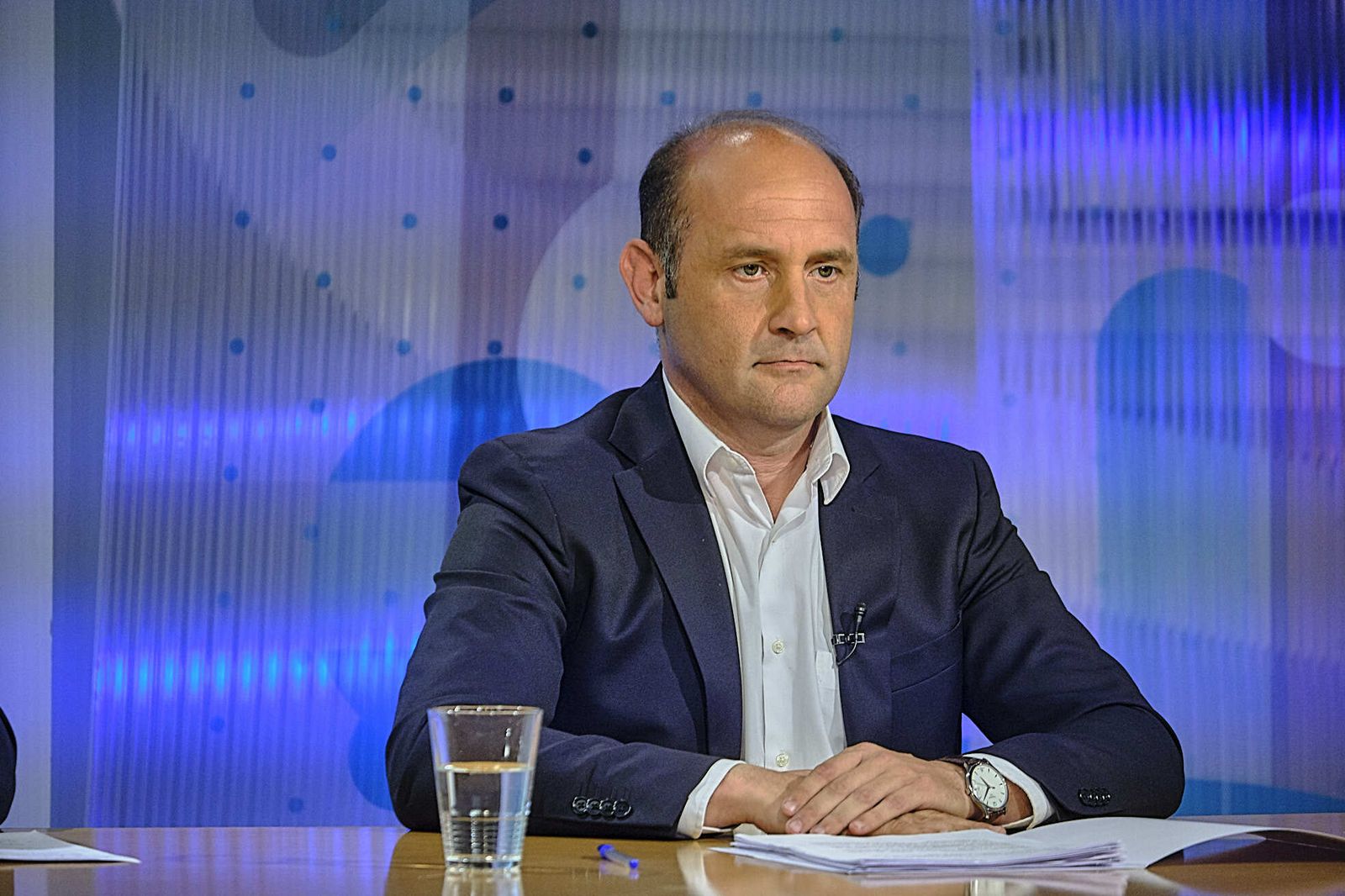 Los gestos de los candidatos durante el debate de las municipales en Onda Cádiz.