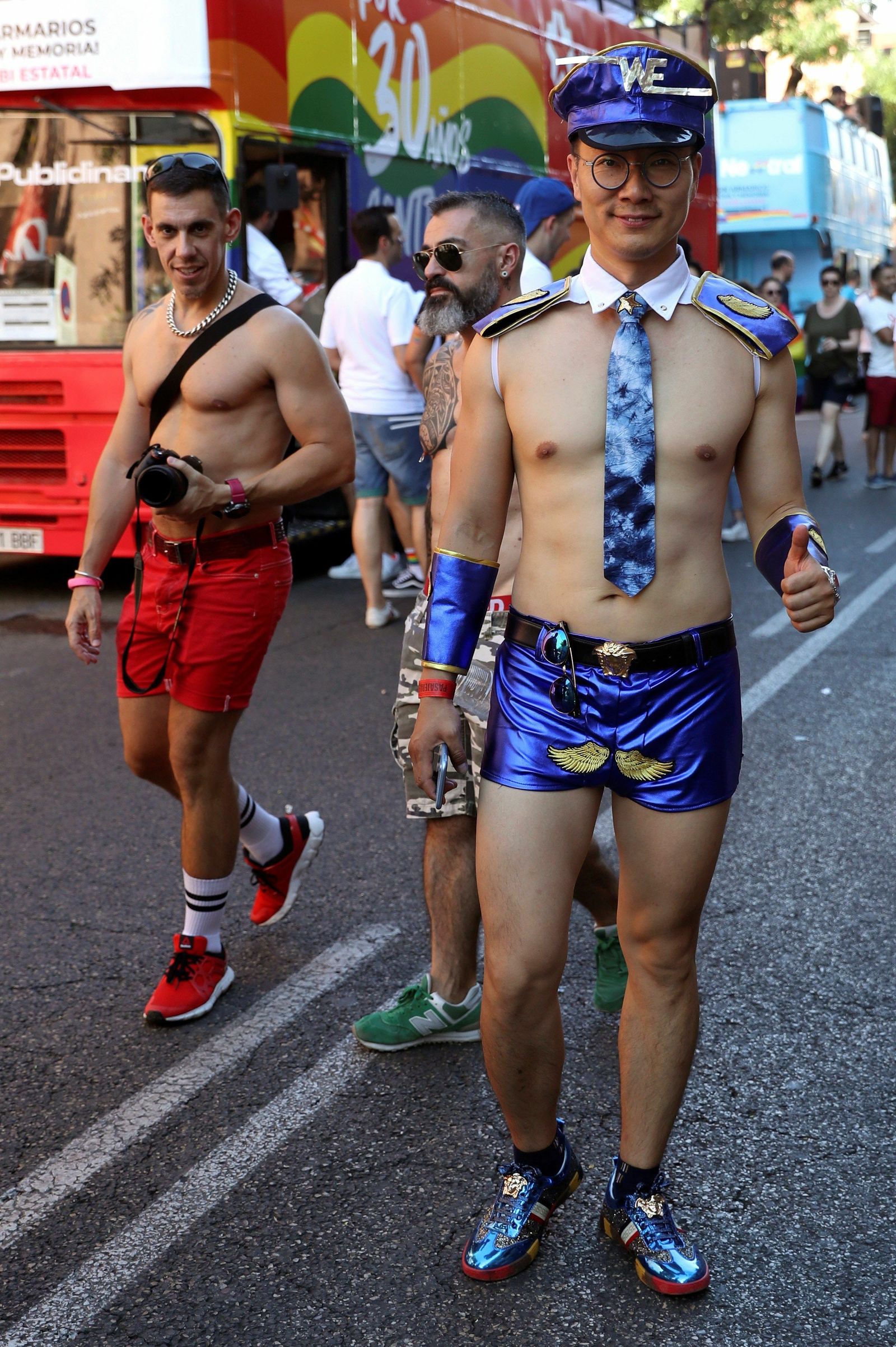 Manifestación del Orgullo LGTBI en Madrid.