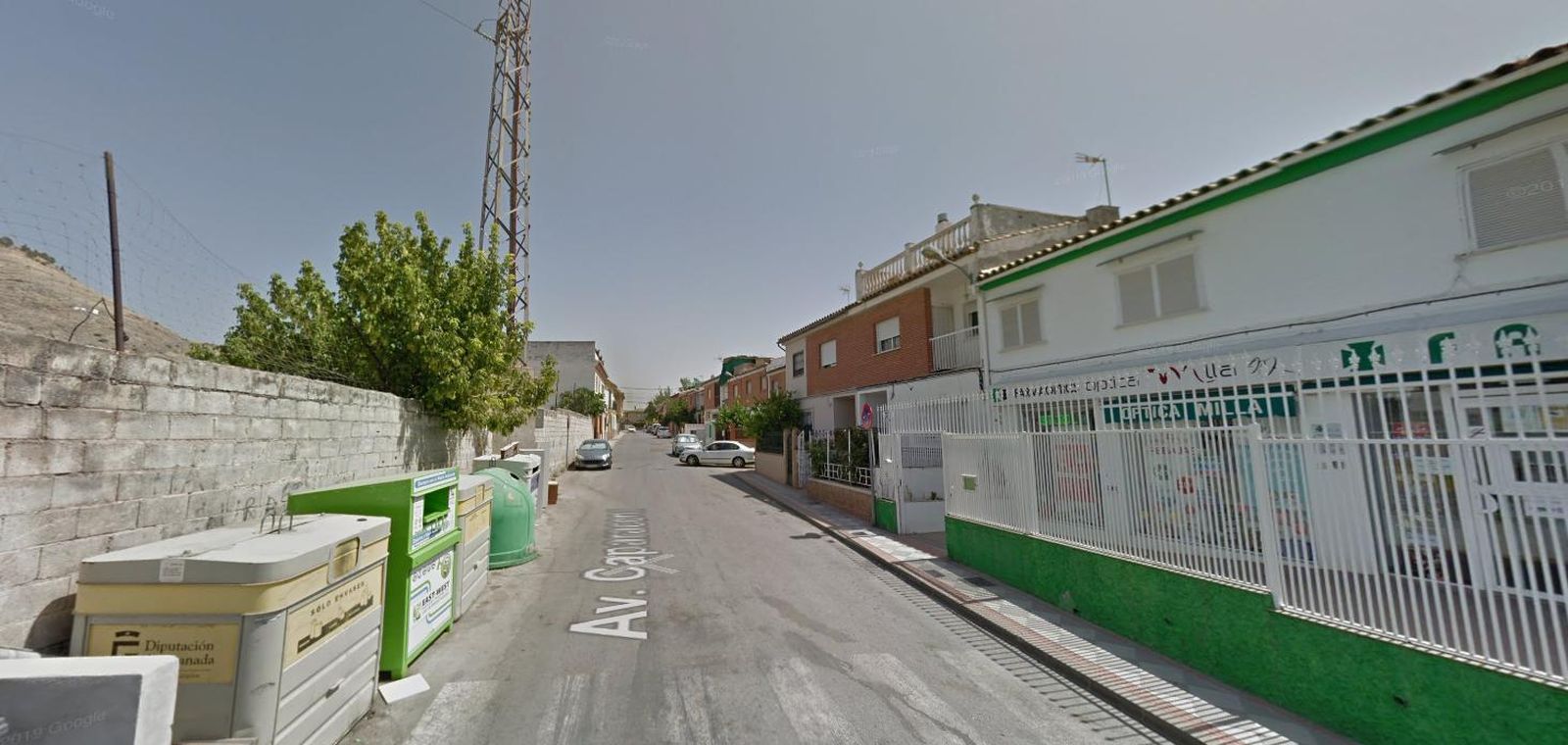 Avenida Caparacena, donde se produjeron los hechos