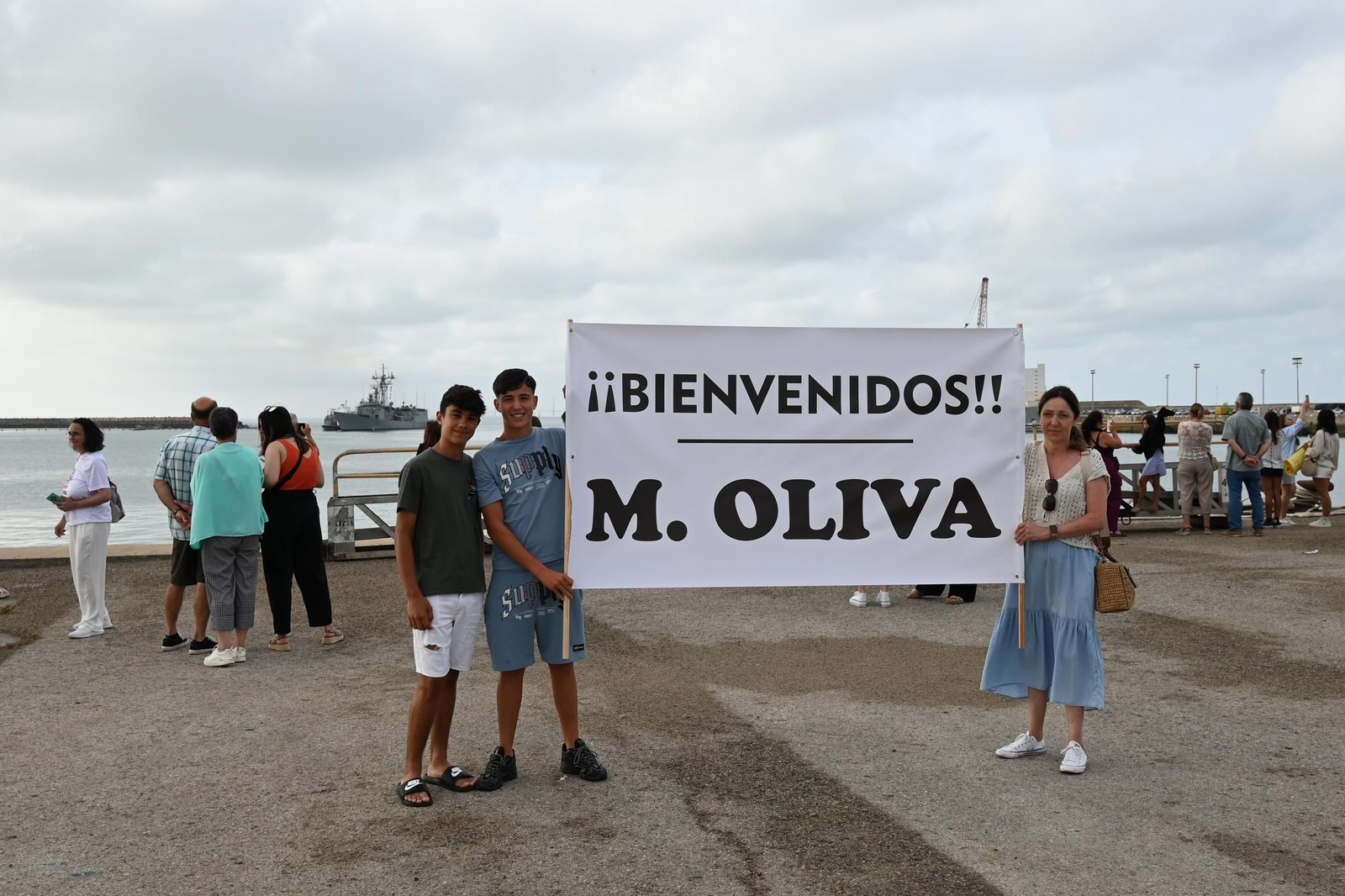 La fragata 'Reina Sofía' llega a la Base de Rota