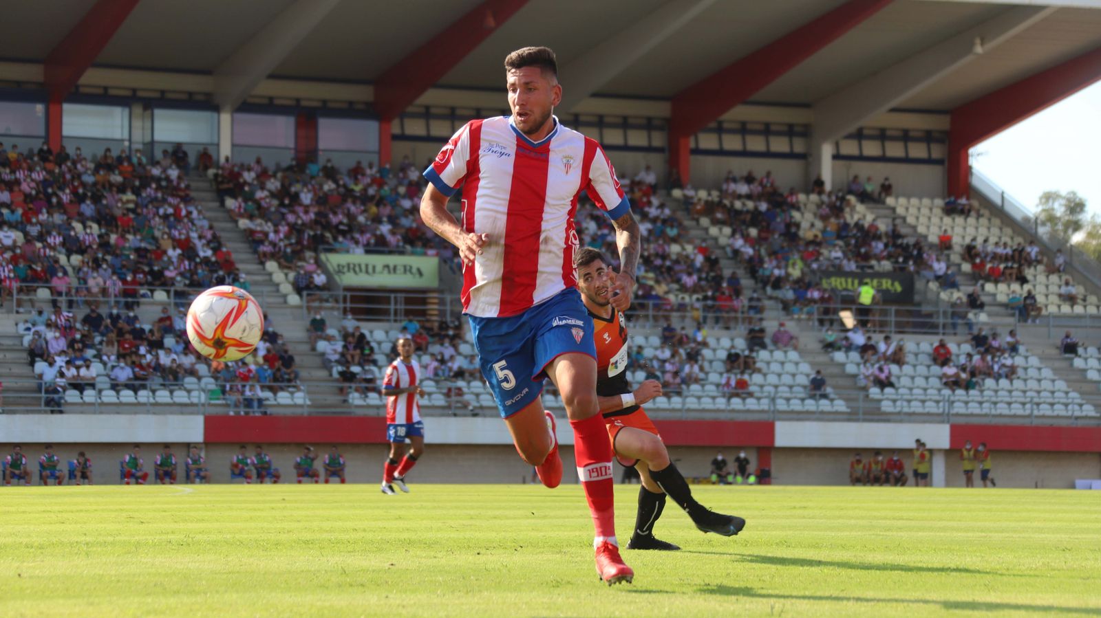 Mariano, en el encuentro ante el Sabadell.