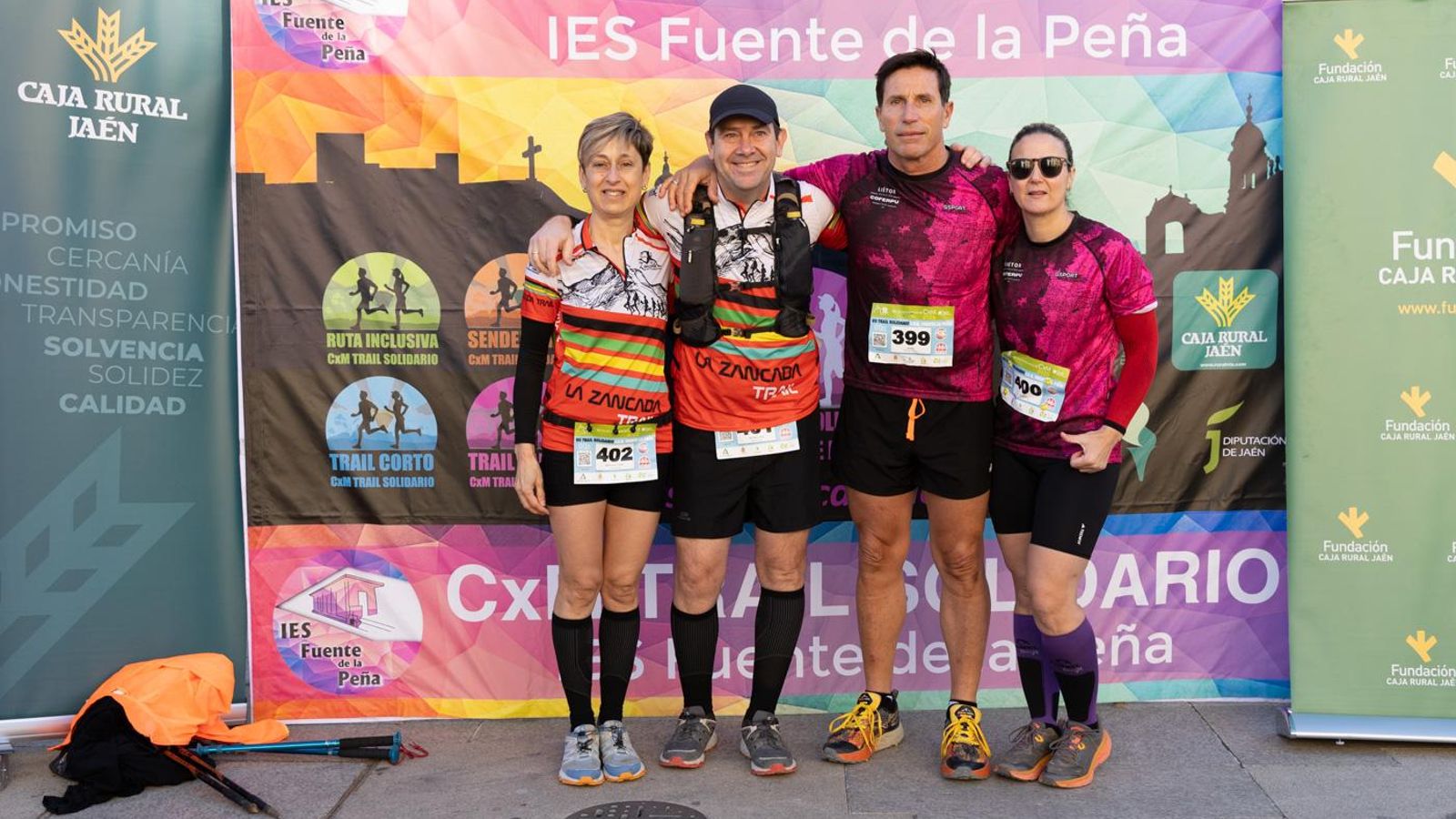 En imágenes: kilómetros para la esperanza de Celia en el CxM Trail Solidario IES Fuente de la Peña (I)
