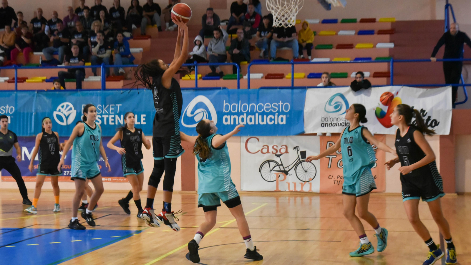 Las fotos de la ultima jornada del Andaluz infantil femenino de baloncesto en La Línea