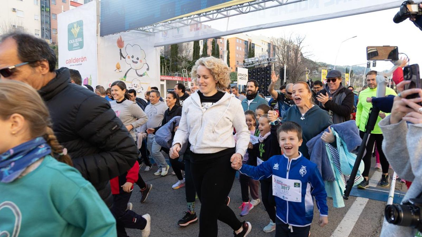 En imágenes: Los niños y niñas de los colegios de Jaén, protagonistas de la San Antón Escolar