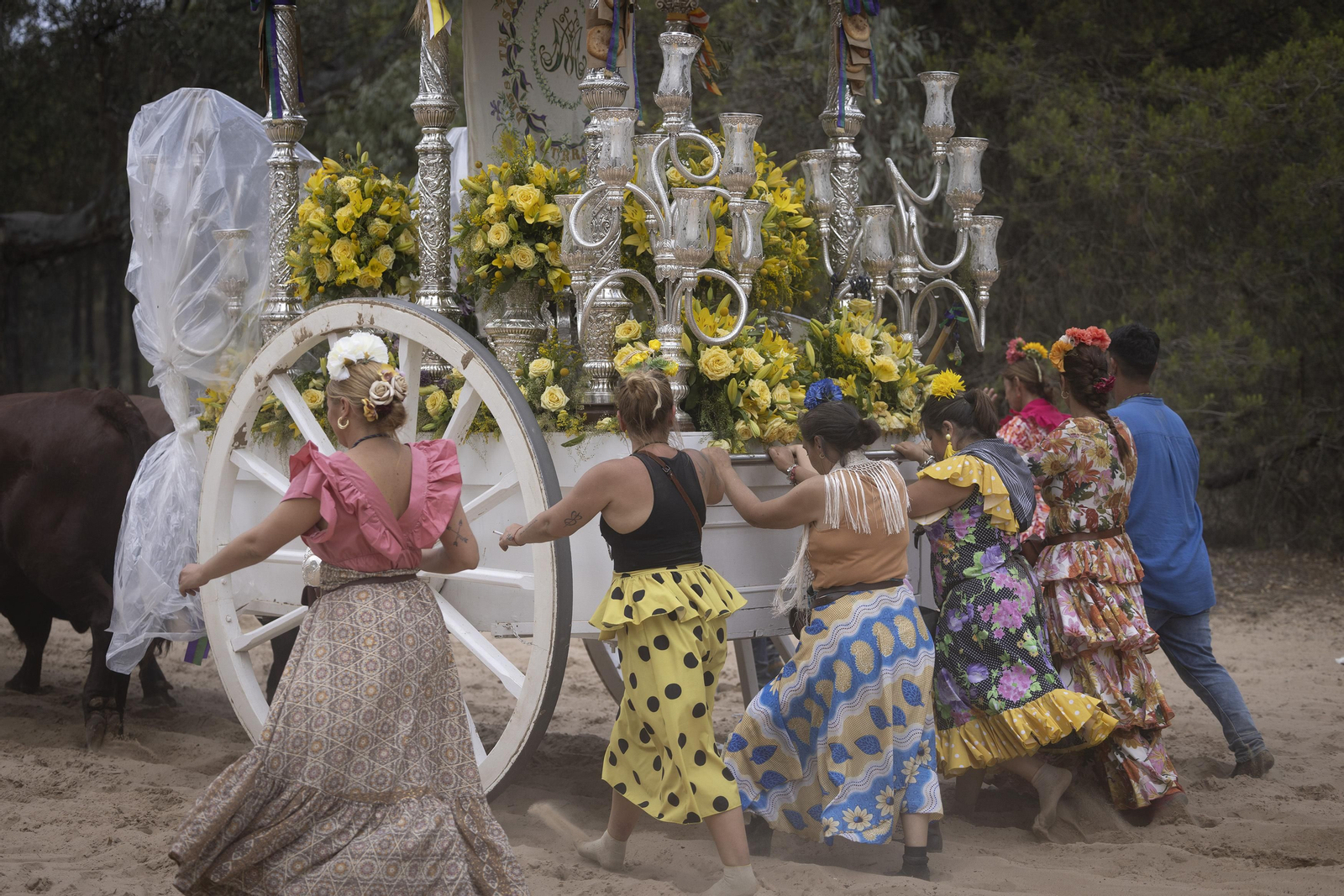 Las hermandades del Rocío en la Raya Real, todas las fotos