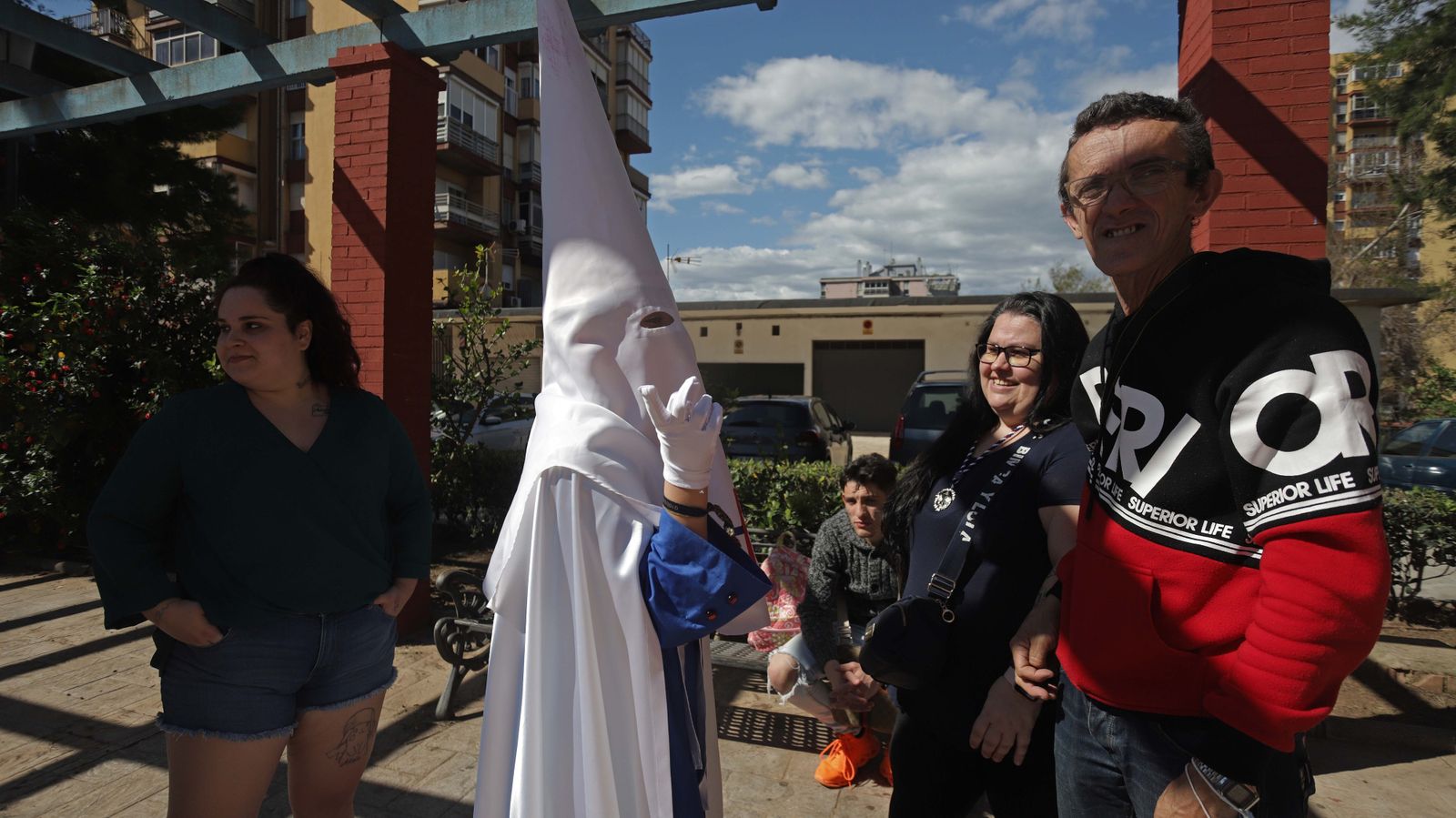 Fotos del Jueves Santo en Algeciras: Las Tres Caídas