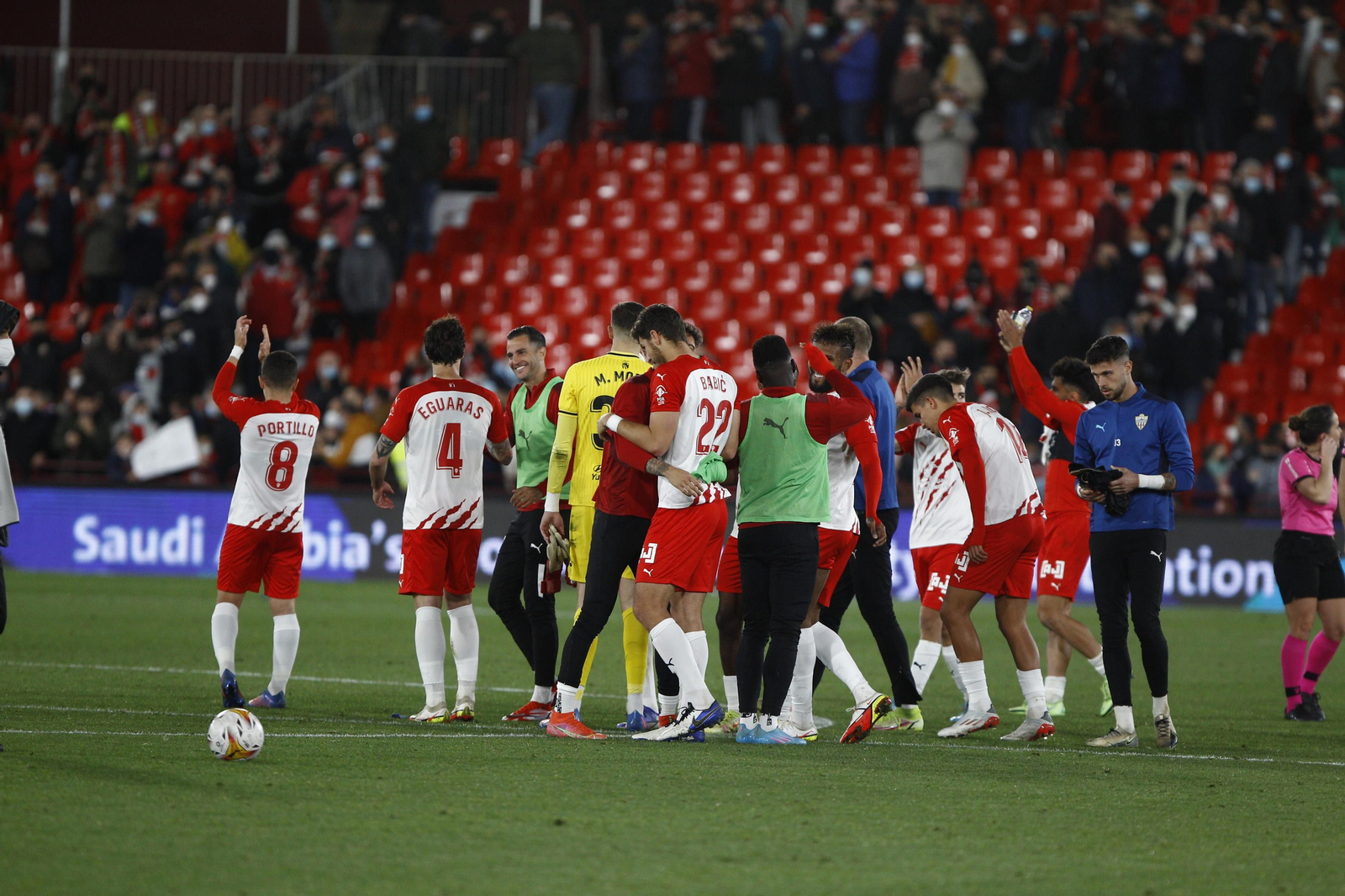 Fotogalería U.D. Almería-C.F. Fuenlabrada