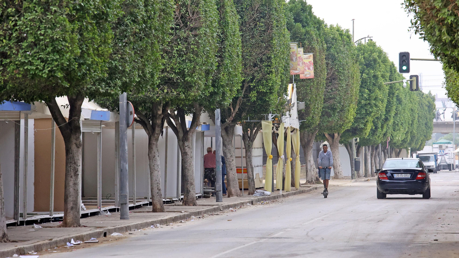 Continúan los trabajos de recogida en la Feria de Jerez 2024 Continúan los trabajos de recogida en la Feria de Jerez 2024