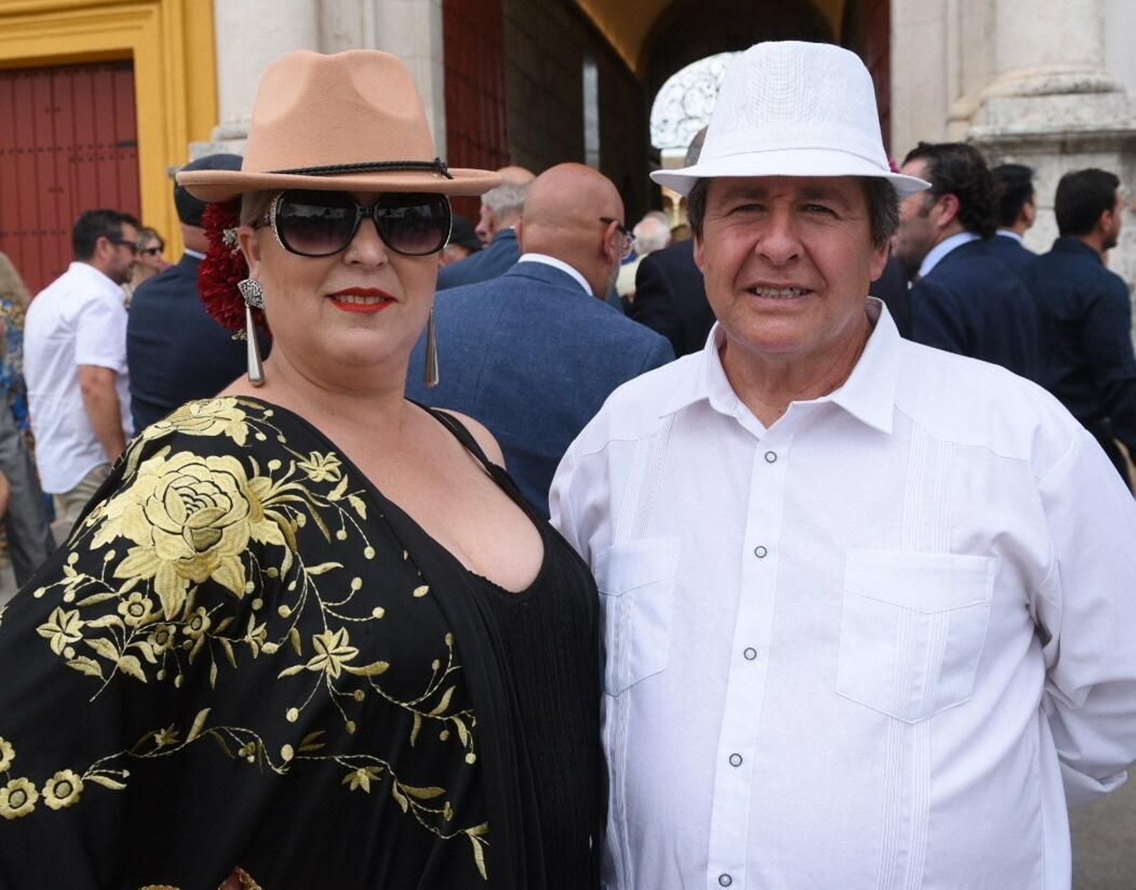 Ana María Martín y Manuel Gallardo.