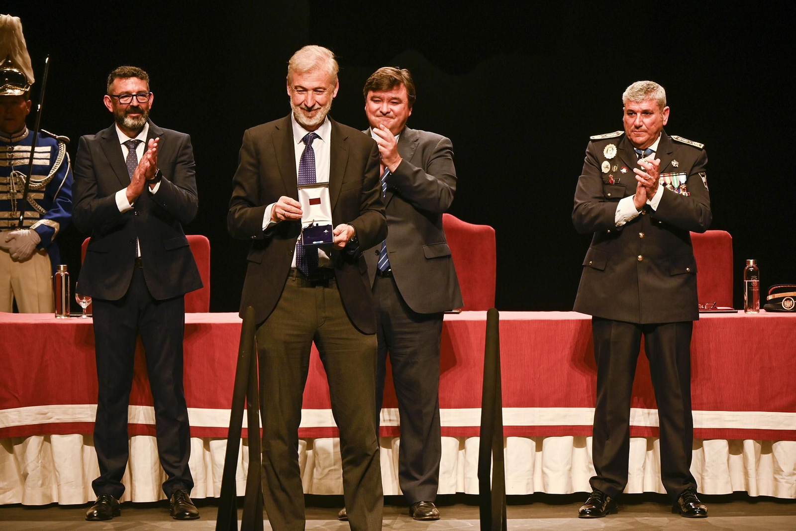 Imágenes del acto del Día de la Policía Local de Huelva