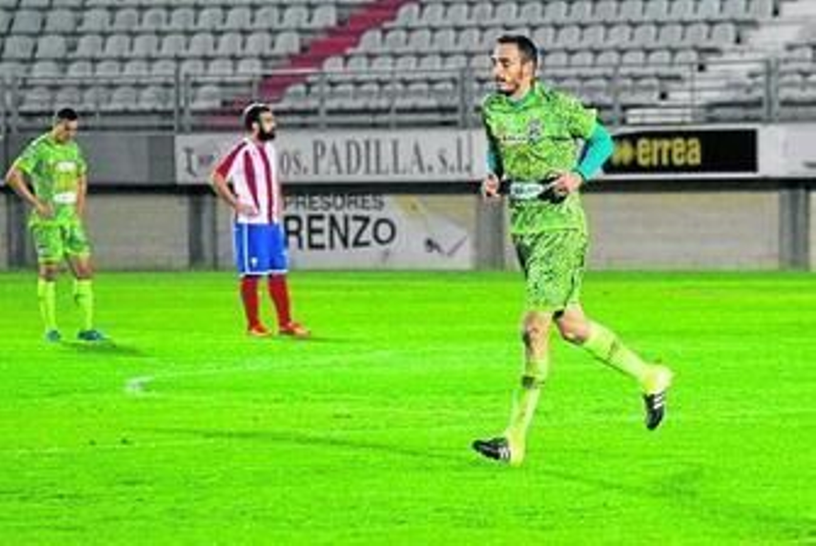 Mario, en su última visita, con La Hoya Lorca, al Nuevo Mirador de Algeciras.