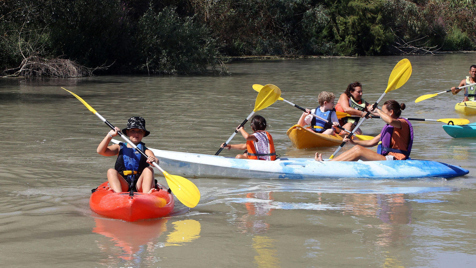 Paseo por el Guadalete en Kayak