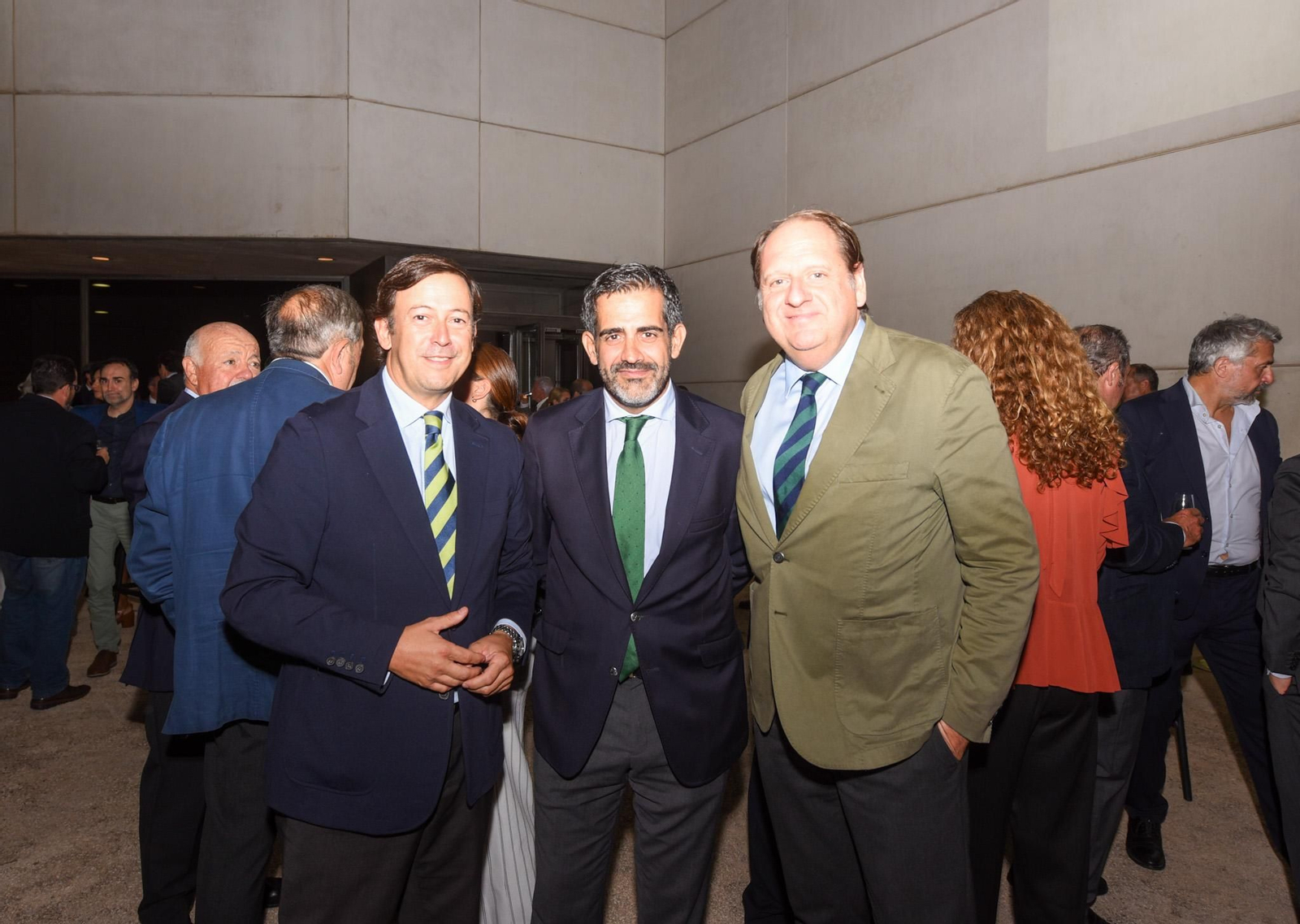 Gonzalo Esparza, Raúl Ramos y Ricardo Castilla.