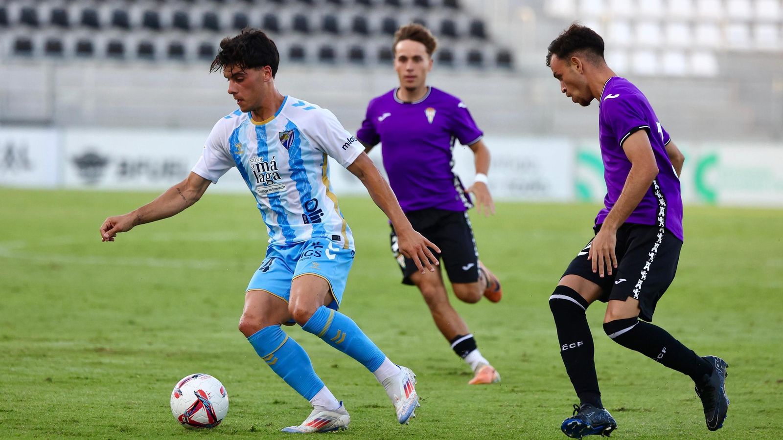 El Málaga CF - Córdoba, en fotos