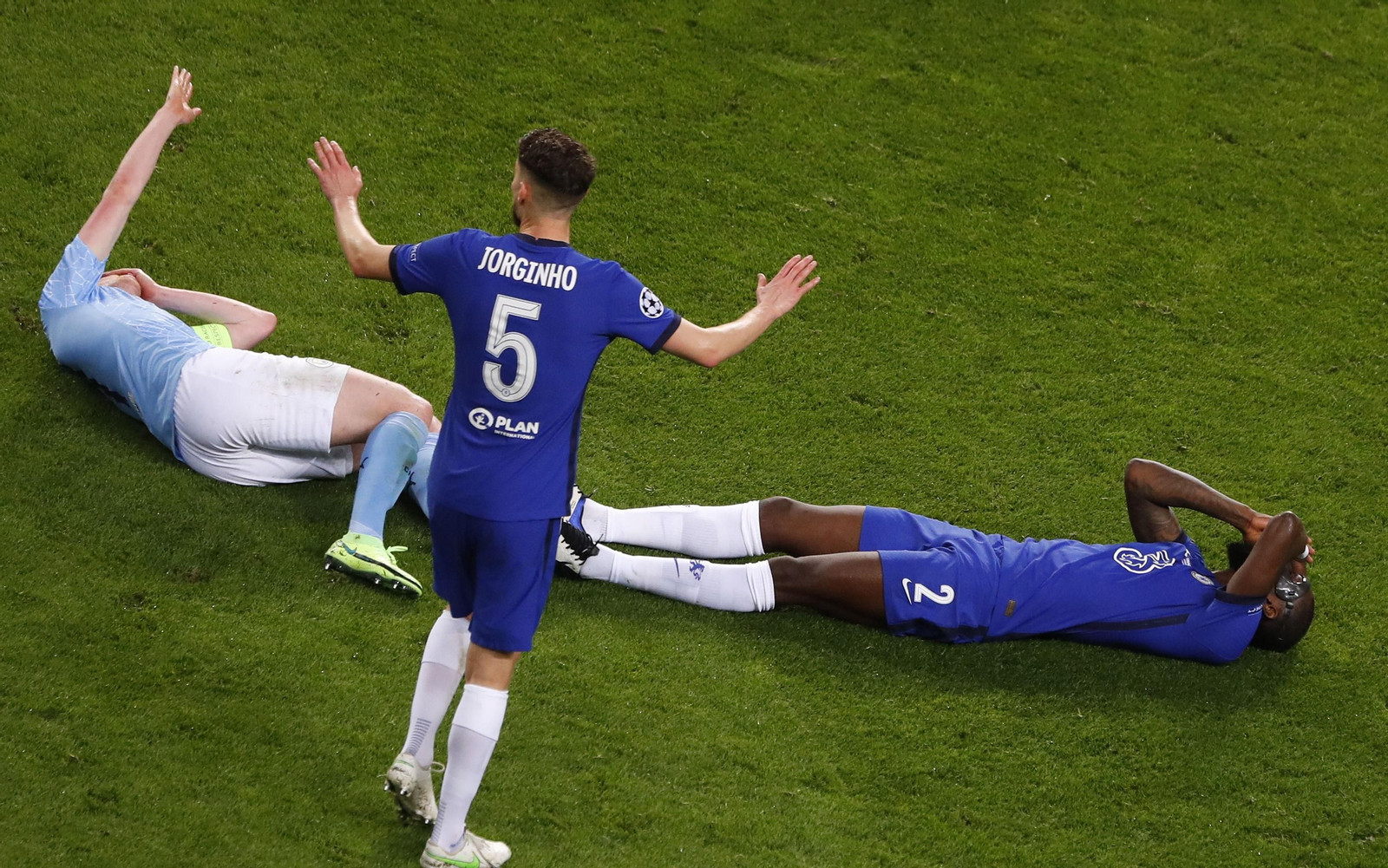 La final de la Champions entre el Manchester City y el Chelsea, en imágenes