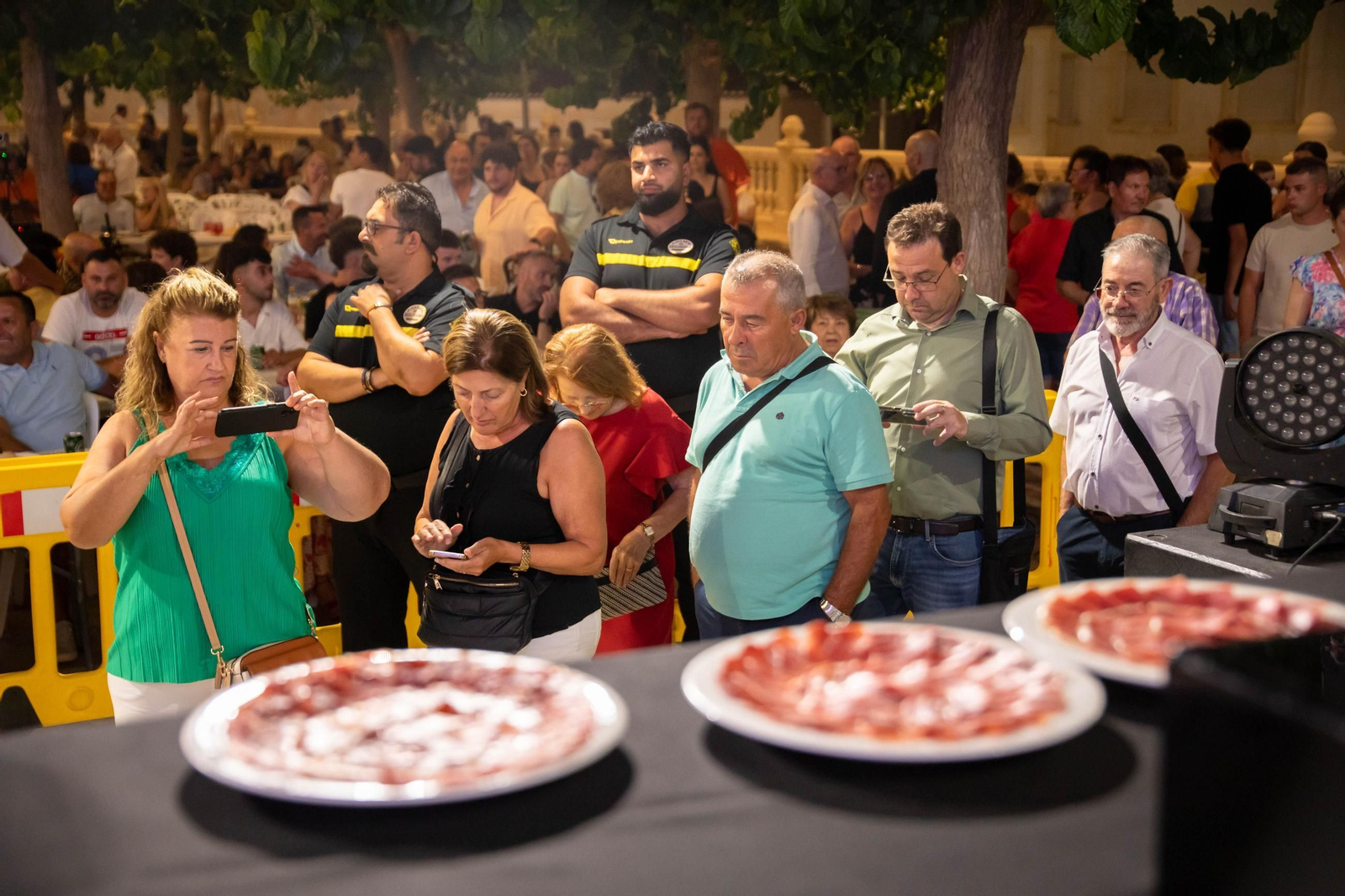Concurso de cortadores de jamón en Serón, en imágenes