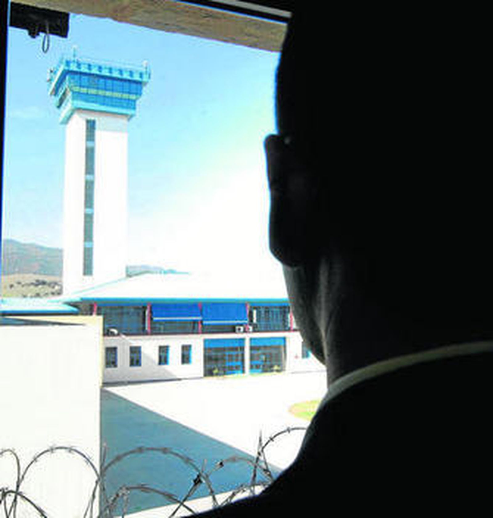 Francisco Javier Barainca Rojo, ayer, en la cárcel de Botafuegos.