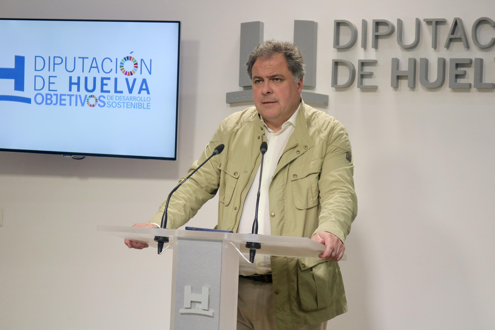Juan Carlos Duarte en rueda de prensa.