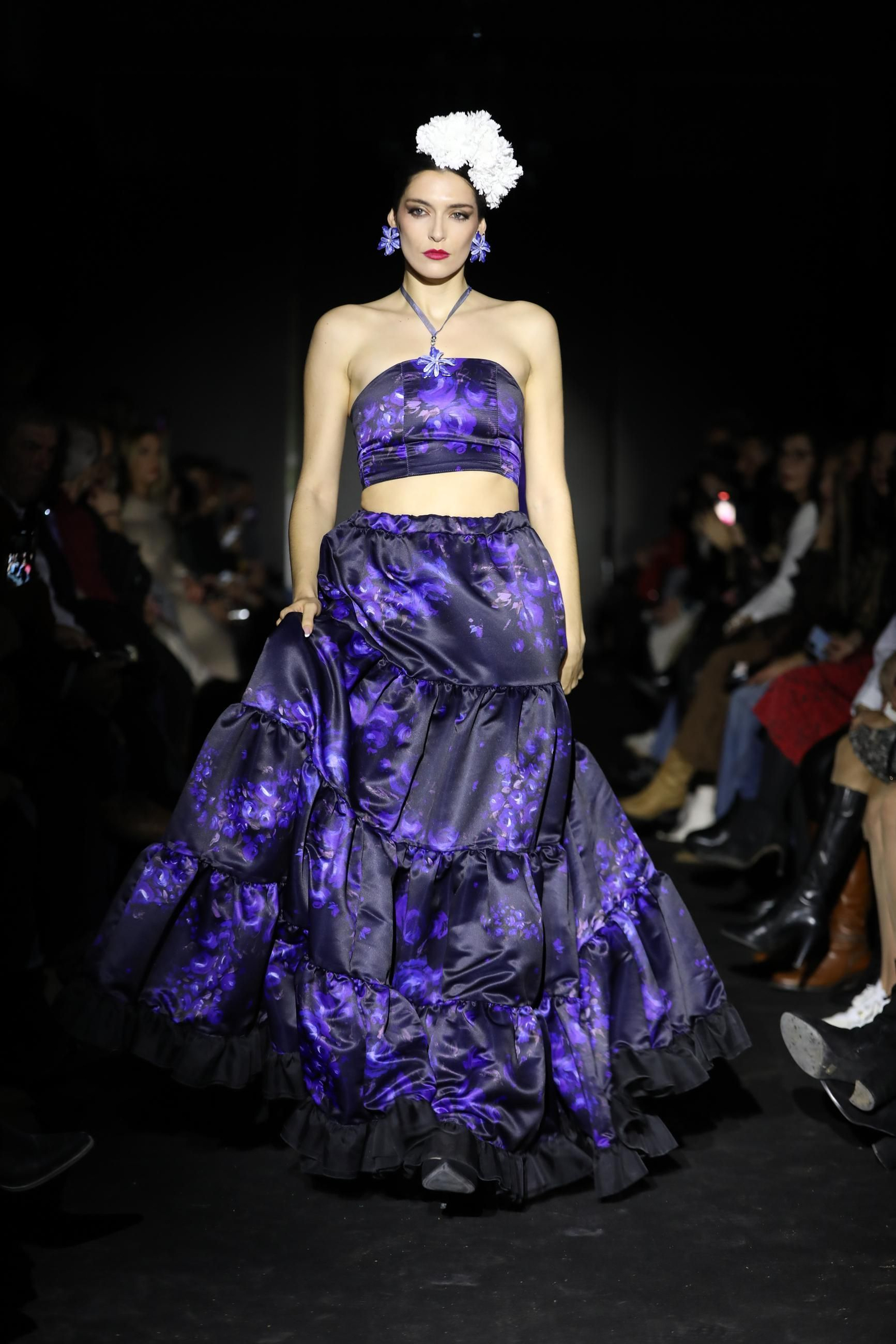 Los trajes de flamenca más en tendencia vistos en la Pasarela Flamenca Granada 2025