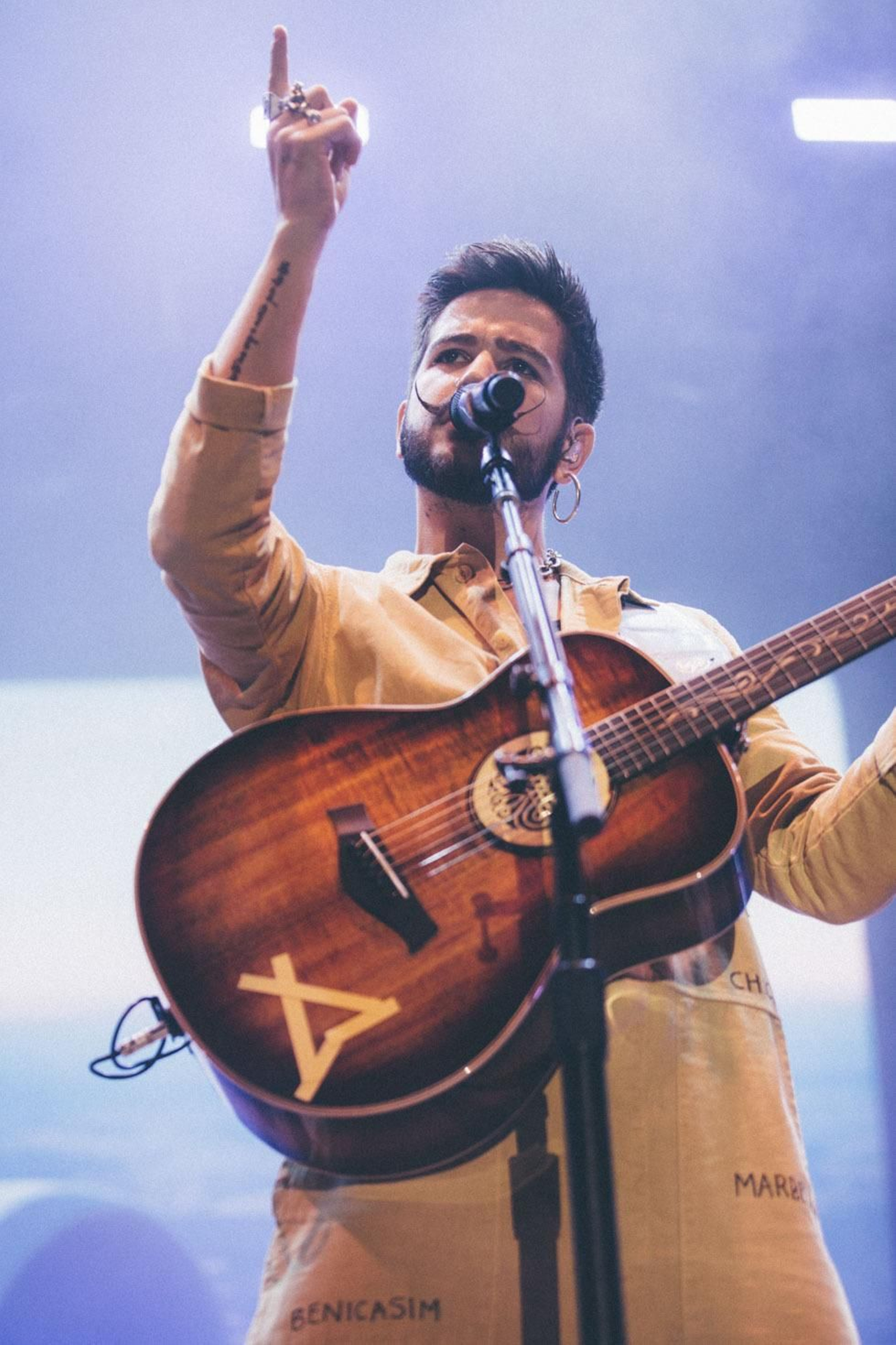 Imágenes del concierto de Camilo en la Plaza de Toros de La Merced