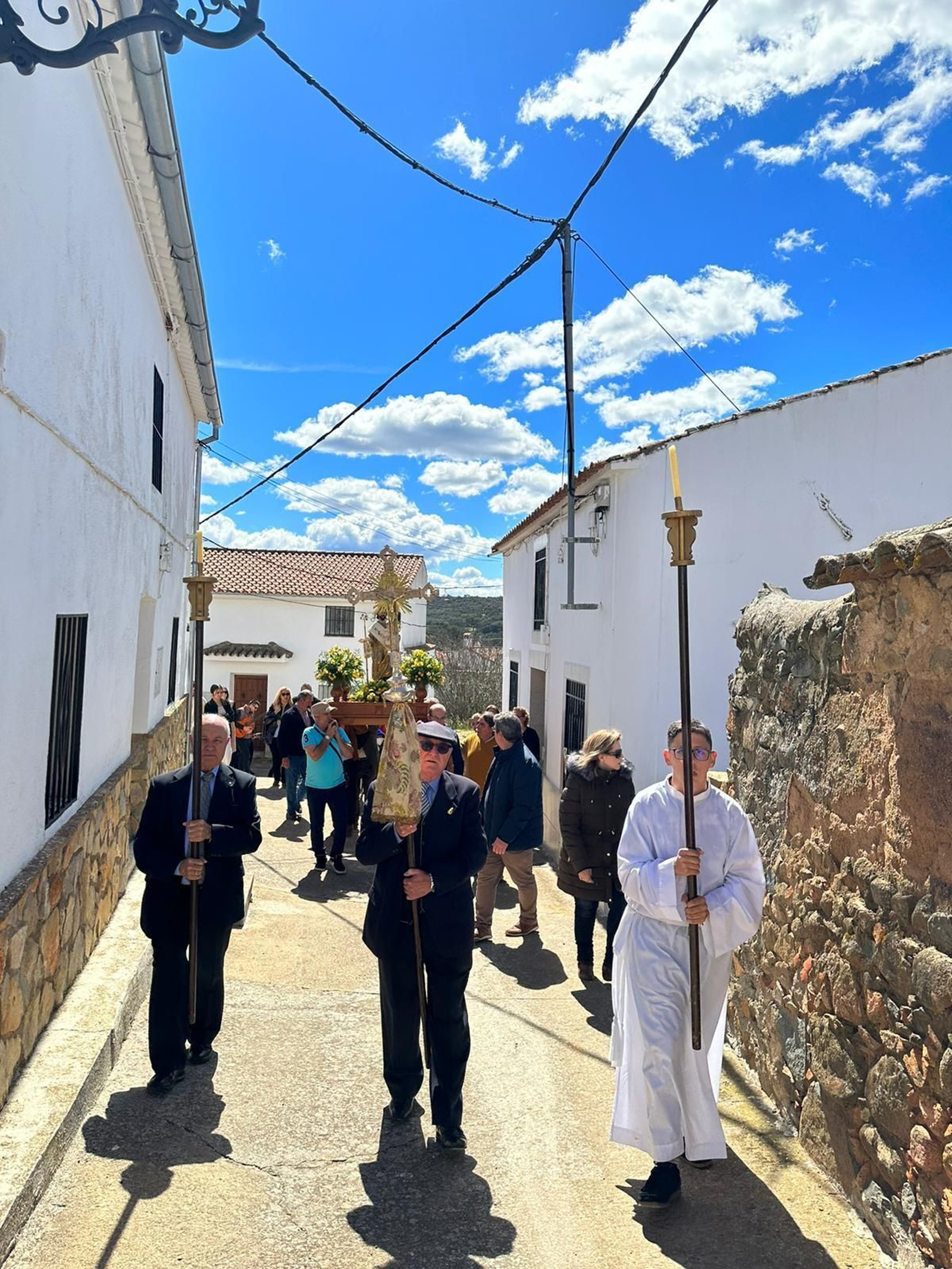 La celebración de San José en la aldea cordobesa de Cañada del Gamo, en imágenes