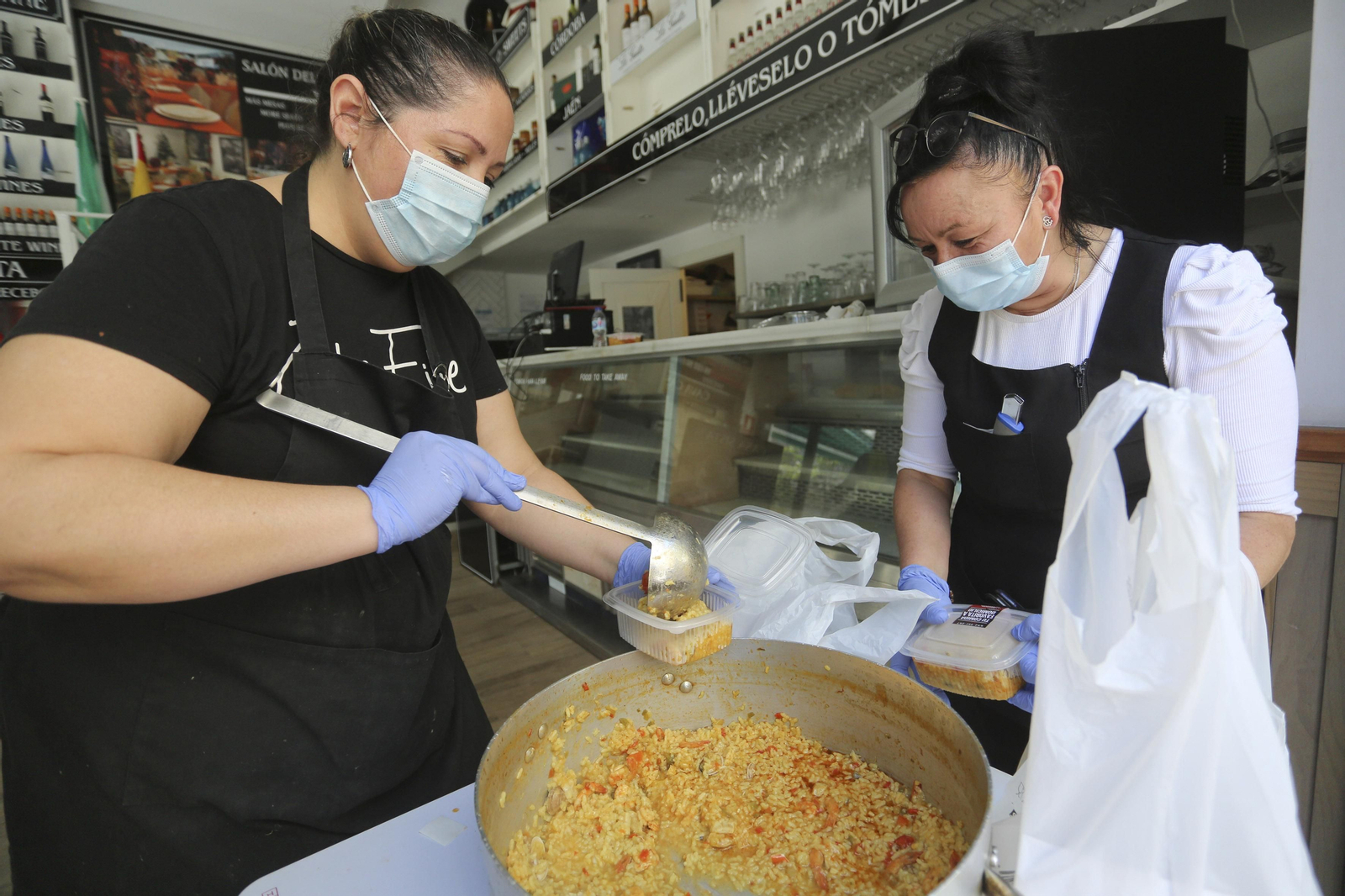 Las fotos de la primera jornada de la fase 0 de la desescalada en Málaga