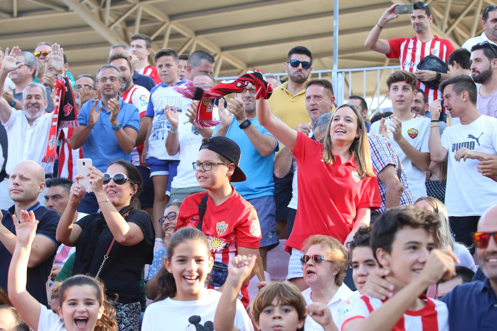 Las imágenes del Almería-Reus