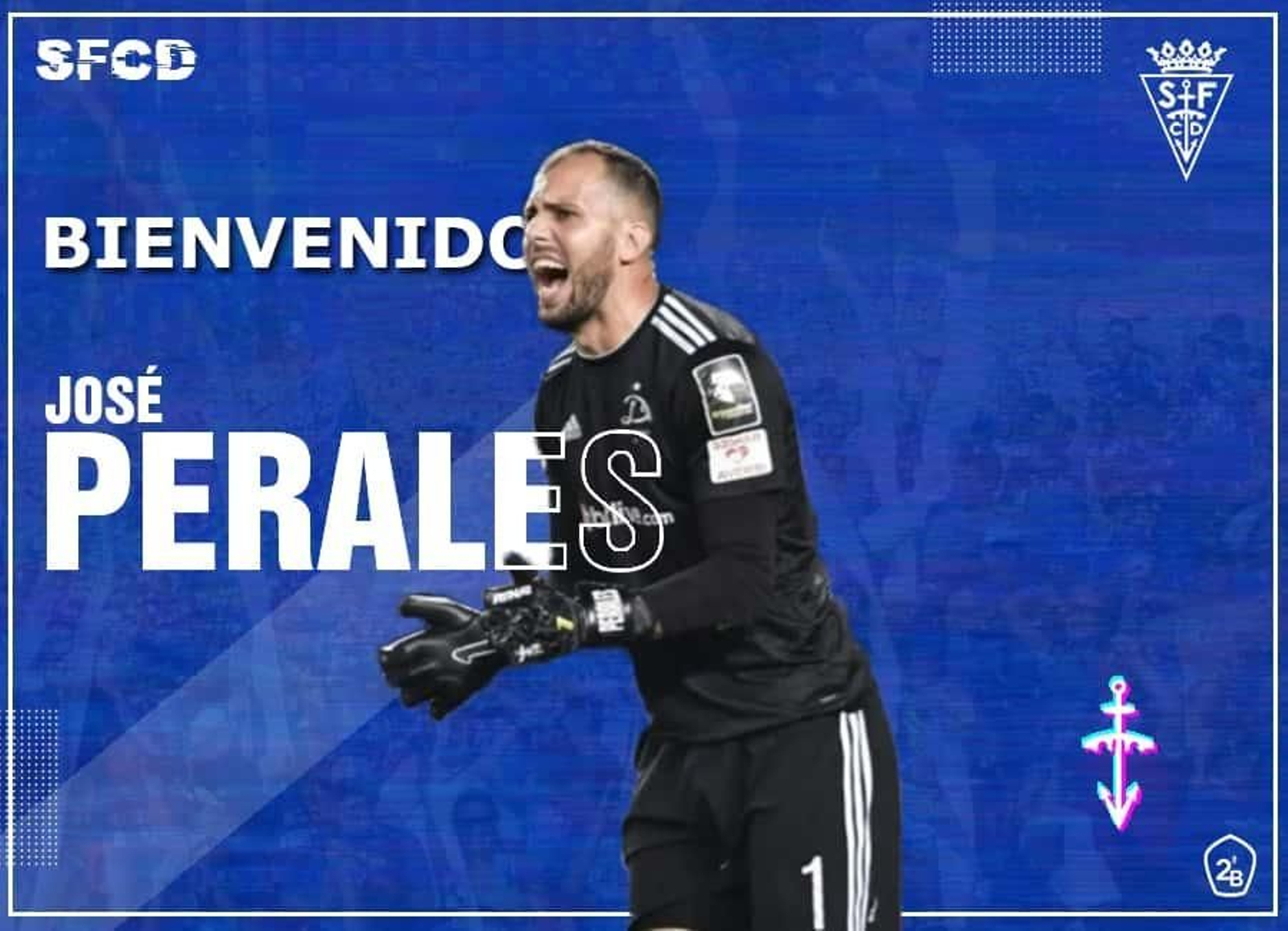 José Perales recibe la bienvenida del San Fernando.