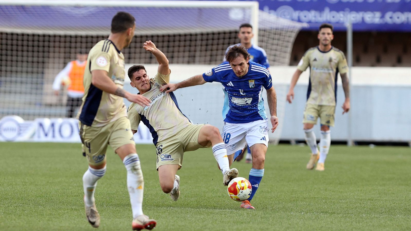 Imágenes del Xerez CD contra el Recreativo de Huelva en Chapín