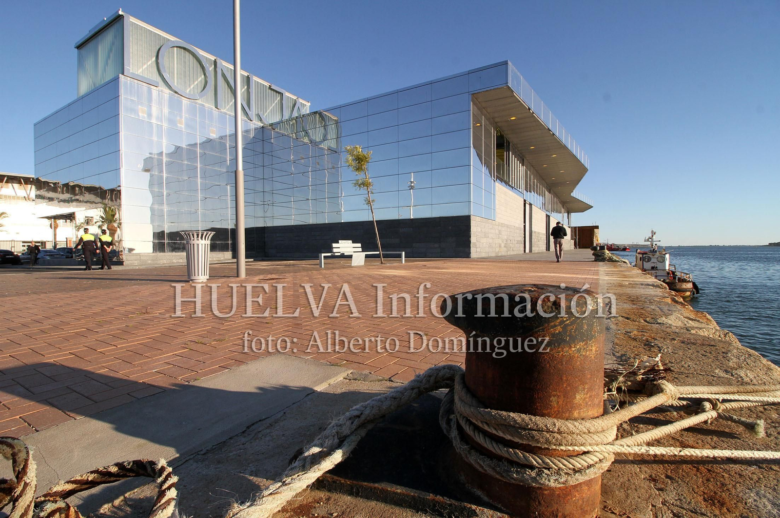 Inauguración de la Nueva Lonja del Puerto de Huelva, en imágenes