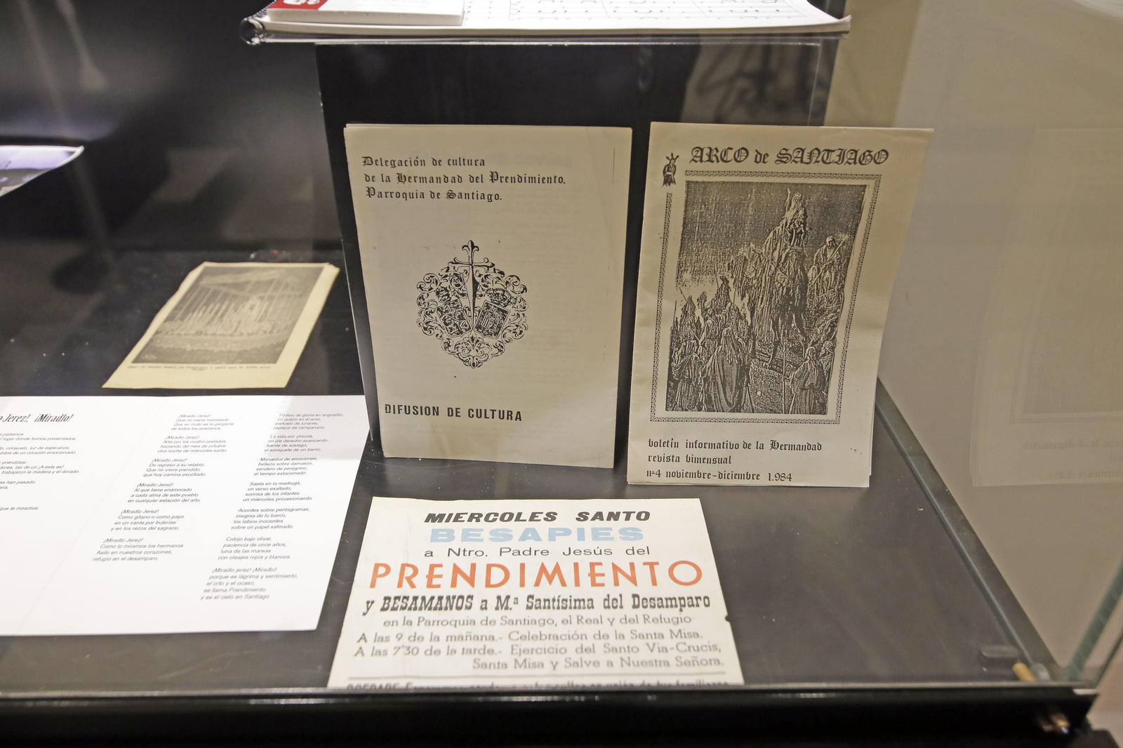 Inauguración de la exposición del Prendimiento en la sala De Profundis en los Claustros de Santo Domingo