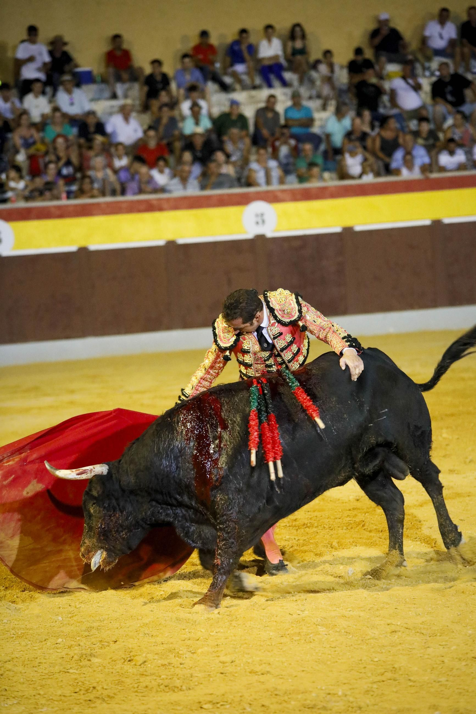 Corrida de toros Berja con un toro indultado, en imágenes