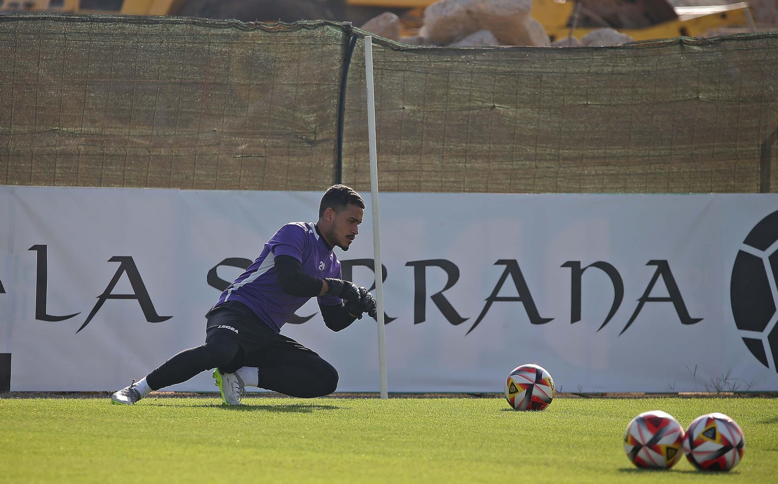 El entrenamiento de la Balona, en imágenes