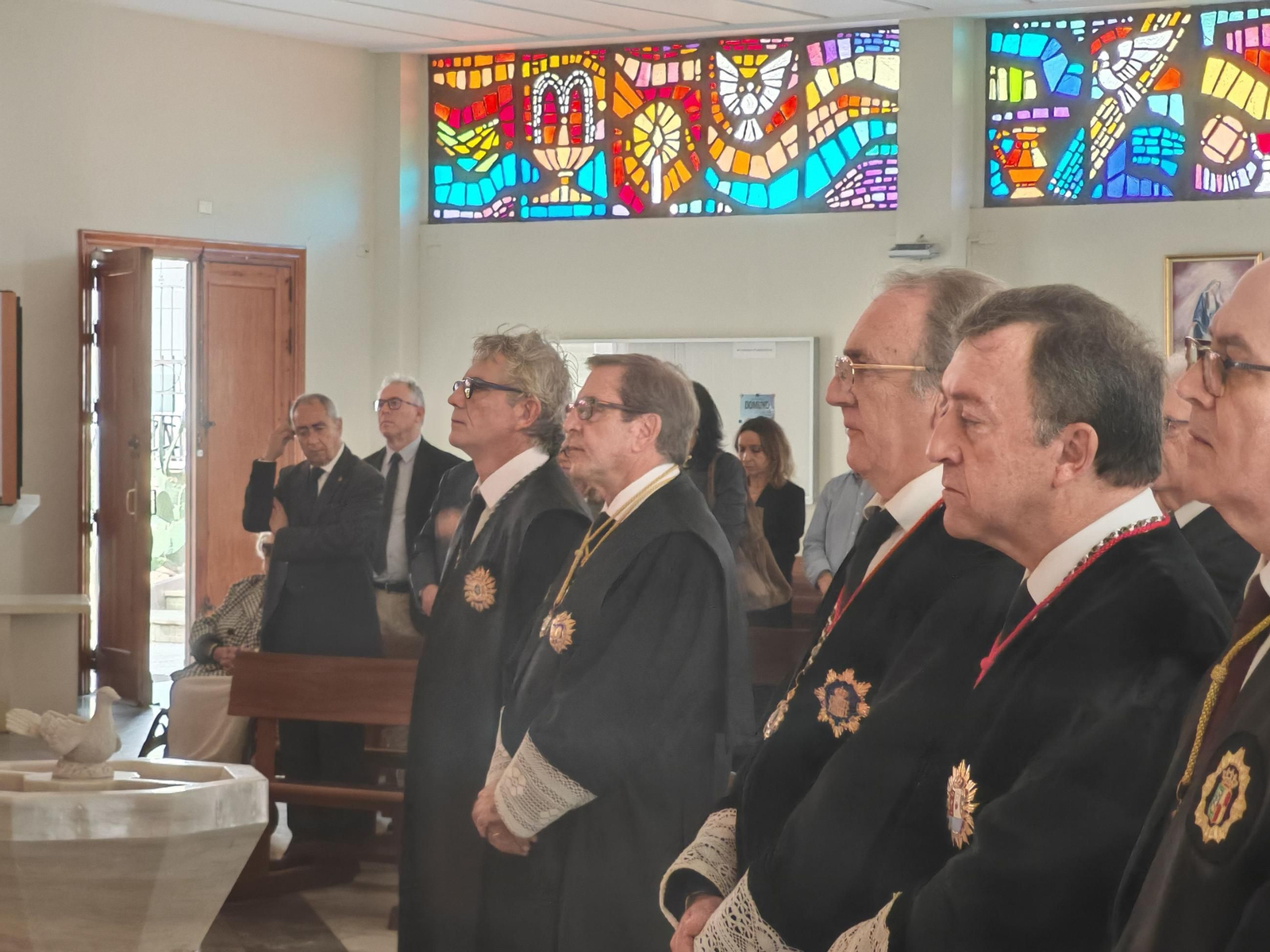 Actos del Colegio de Abogados por Santa Teresa.