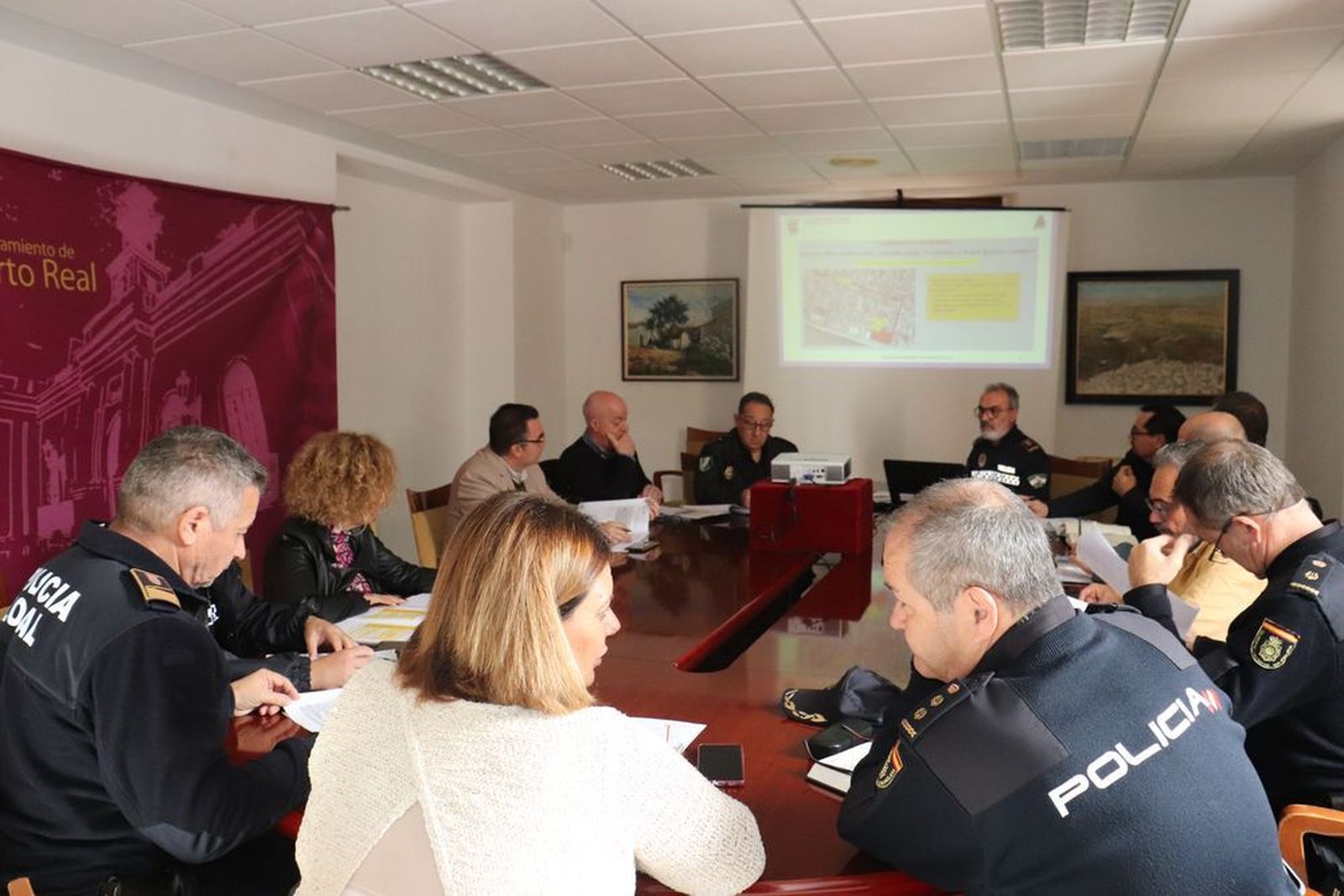 Junta Local de Seguridad para la Navidad en Puerto Real