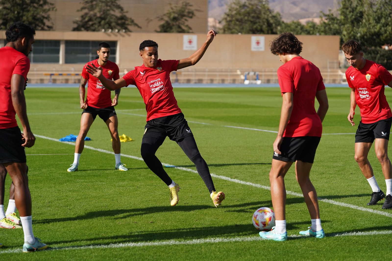Vinicius, Sousa, Chumi y Guedes, en la imagen, tendrán minutos