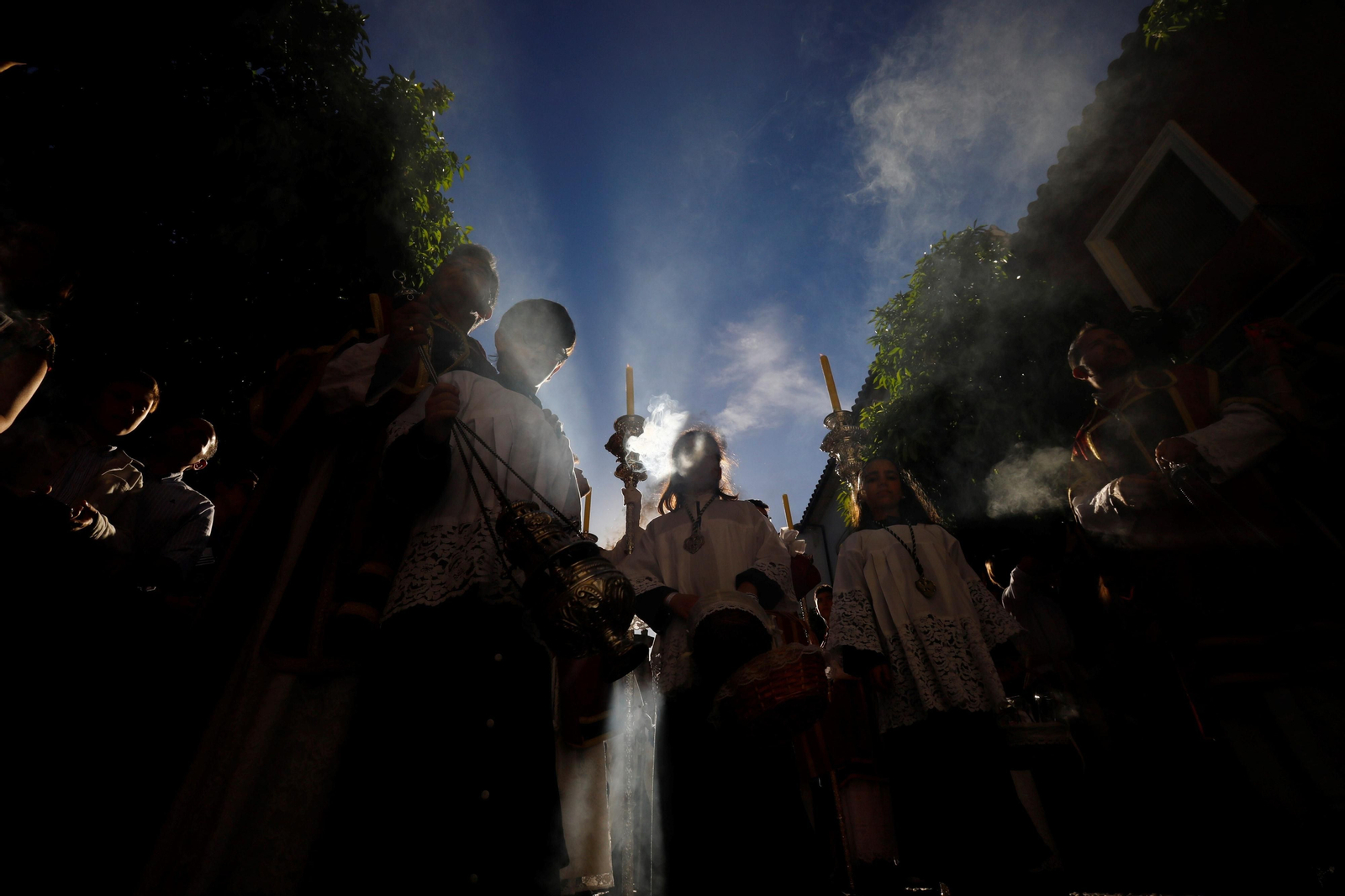La procesión de la Hermandad del Huerto de Córdoba, en imágenes.