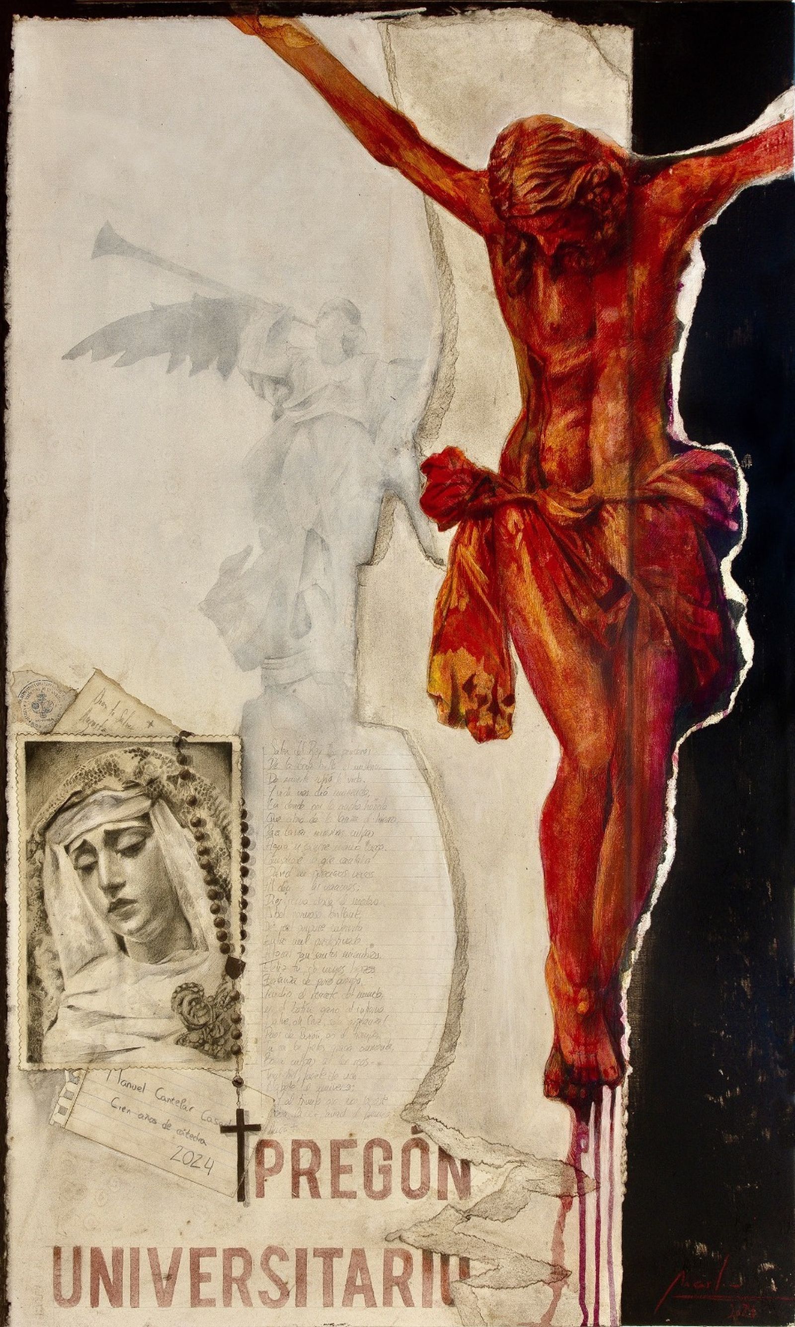 El cartel del Pregón Universitario