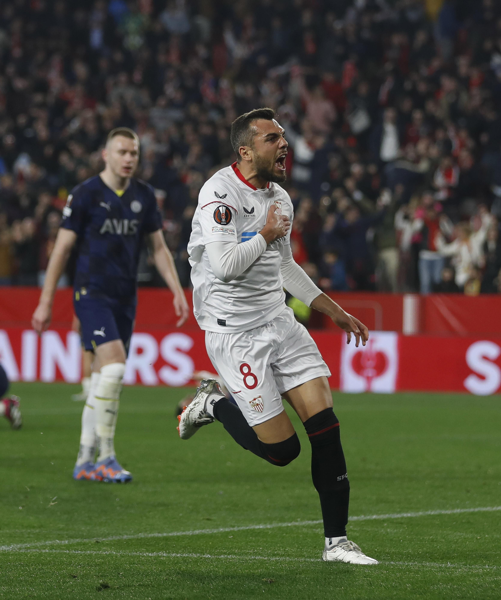 Las imágenes del Sevilla - Fenerbahçe