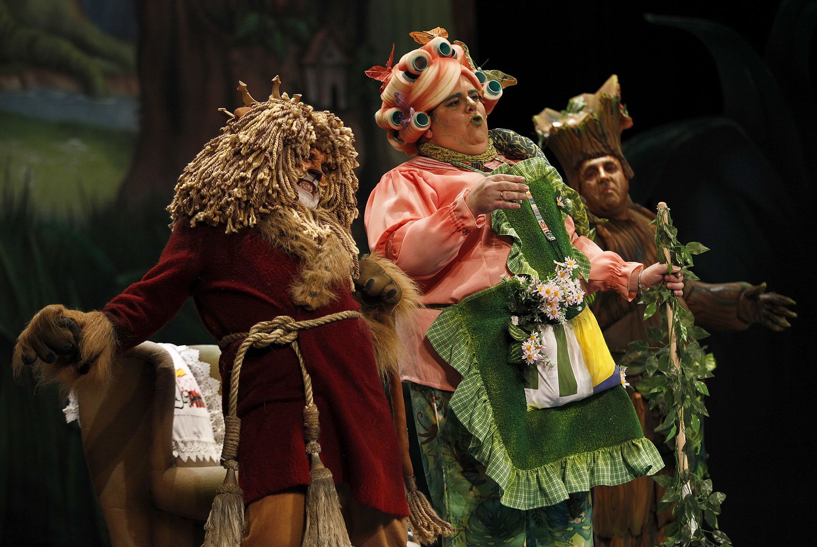 Las imágenes de la decimotercera función clasificatoria