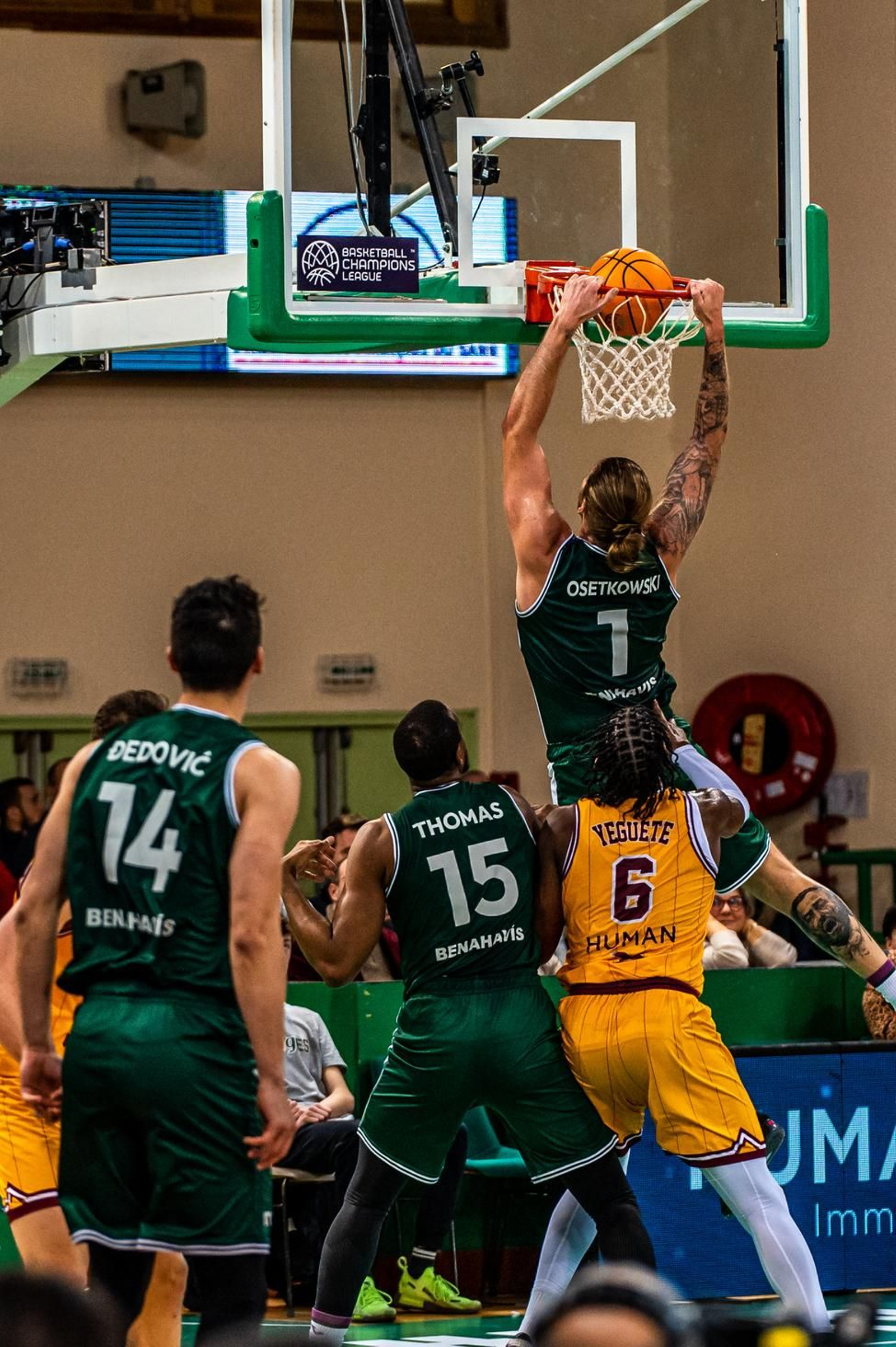 El Limoges-Unicaja, en fotos