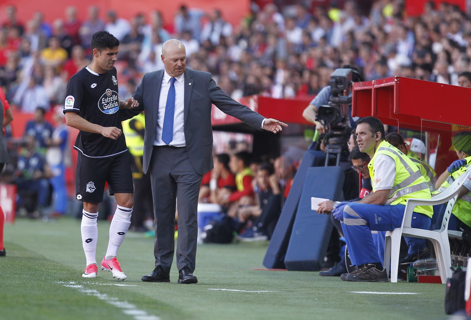 El Sevilla FC-Deportivo de La Coruña, en imágenes