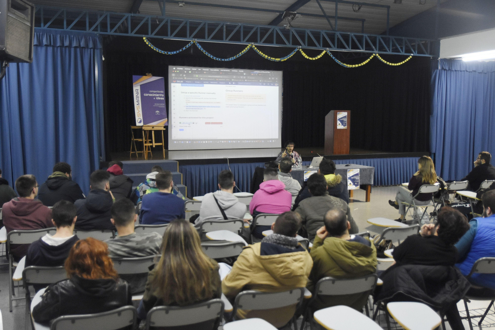 Un momento de las jornadas Un momento de las jornadas